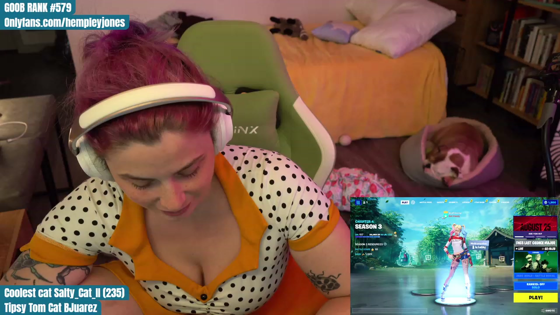 Gallery image thumbnail from Hempleyjones's myfreecams stream on, 08/19/2023, 01:46 image 1 of 20