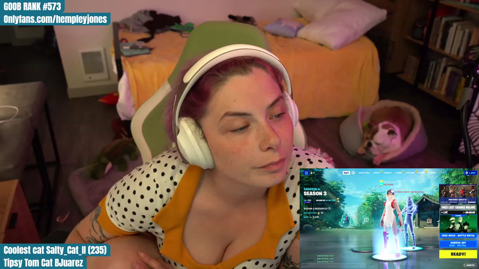 Gallery image thumbnail from Hempleyjones's myfreecams stream on, 08/19/2023, 02:14 image 20 of 20