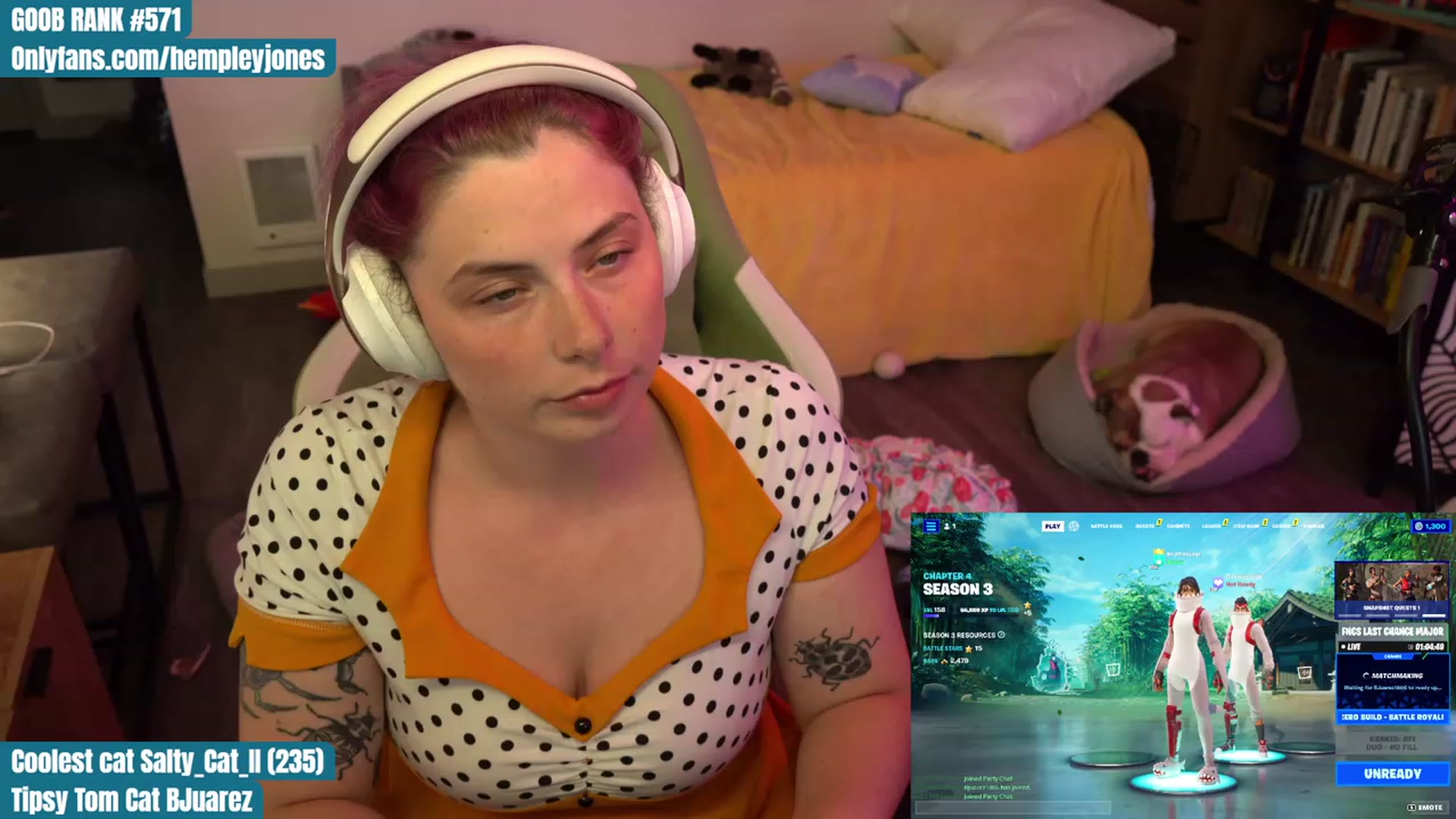 Gallery image thumbnail from Hempleyjones's myfreecams stream on, 08/19/2023, 02:14 image 6 of 20