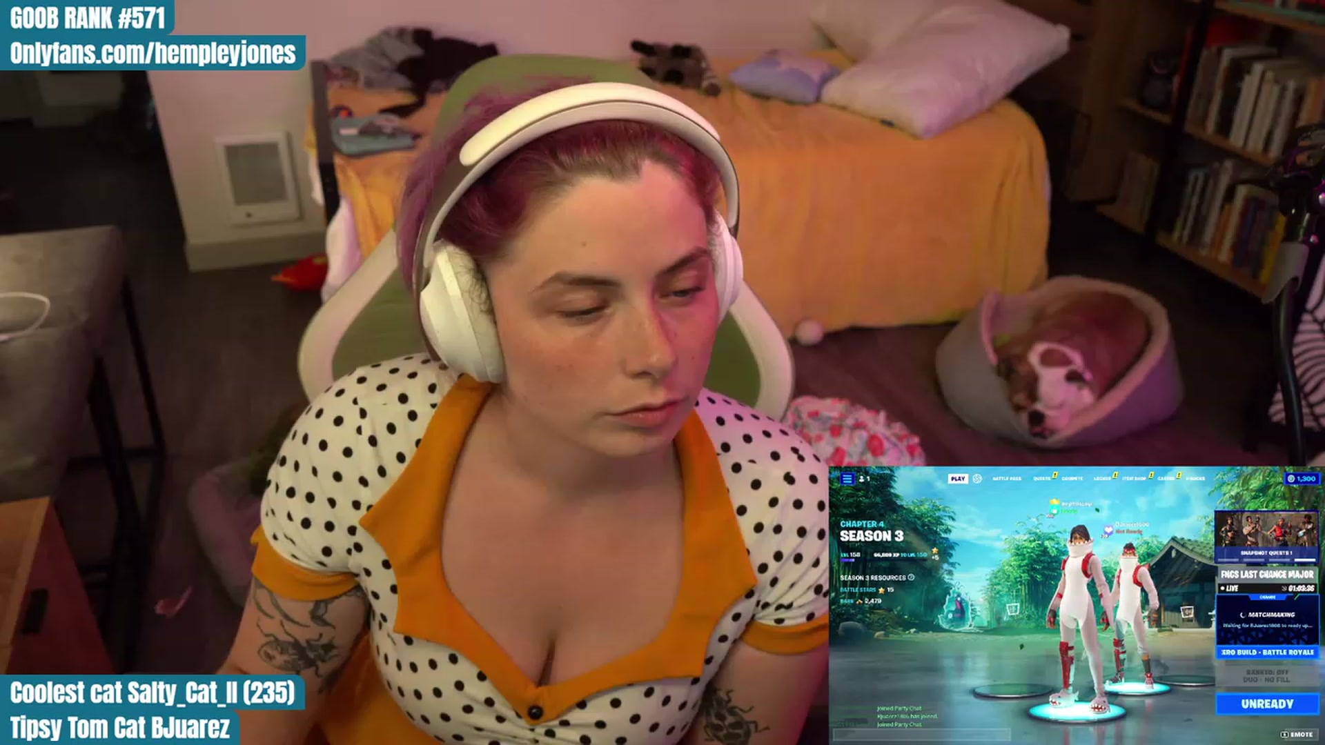 Gallery image thumbnail from Hempleyjones's myfreecams stream on, 08/19/2023, 02:14 image 7 of 20