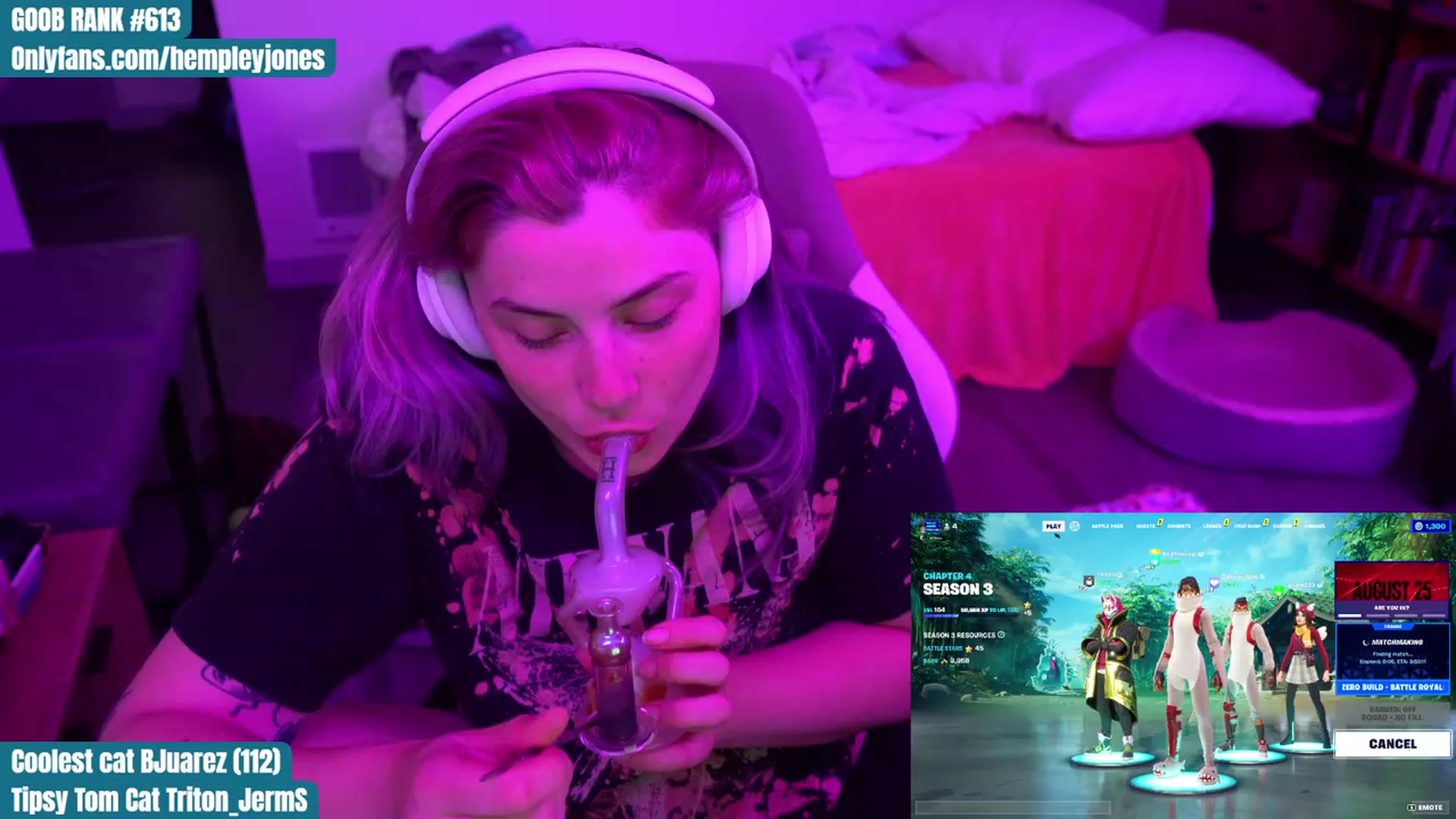 Gallery image thumbnail from Hempleyjones's myfreecams stream on, 08/20/2023, 03:58 image 17 of 20