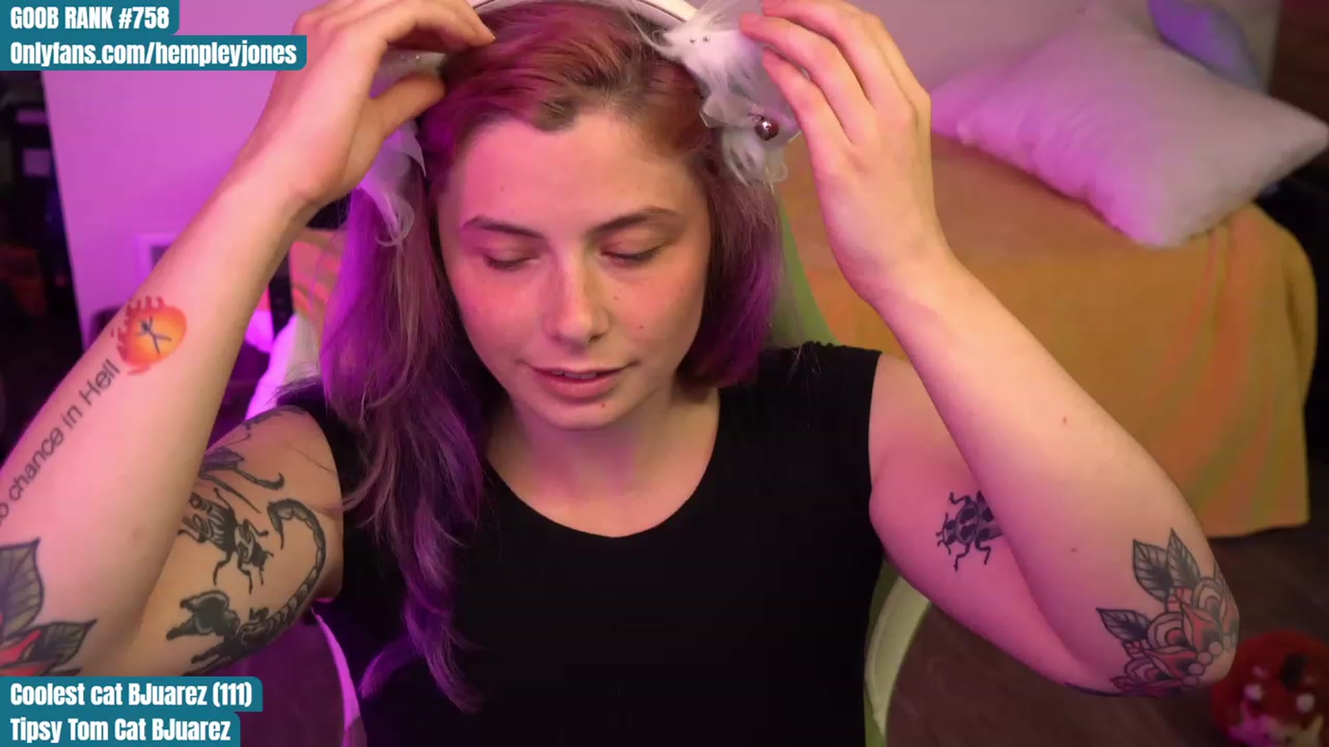 Gallery image thumbnail from Hempleyjones's myfreecams stream on, 08/25/2023, 01:27 image 5 of 20