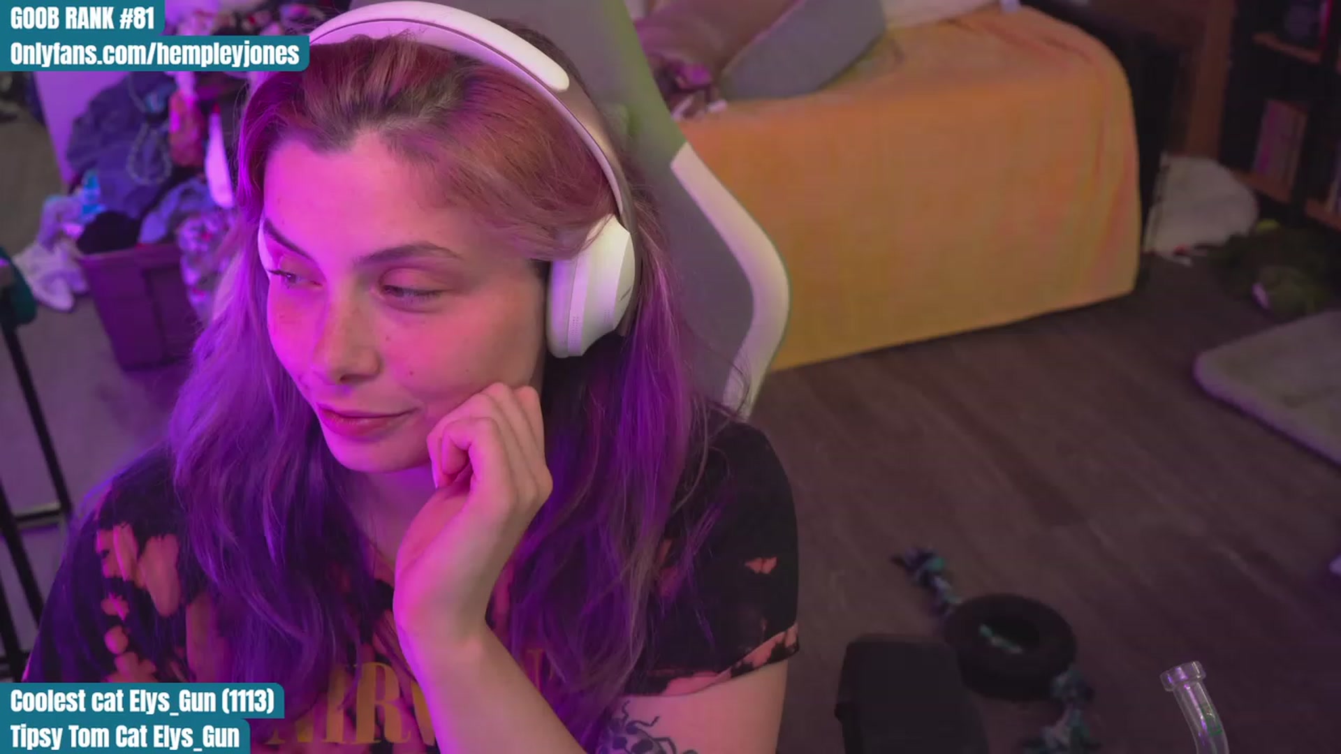 Gallery image thumbnail from Hempleyjones's myfreecams stream on, 09/02/2023, 02:26 image 20 of 20