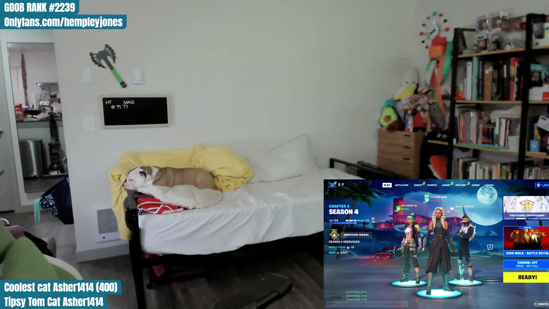 Gallery image thumbnail from Hempleyjones's myfreecams stream on, 10/03/2023, 02:58 image 20 of 20