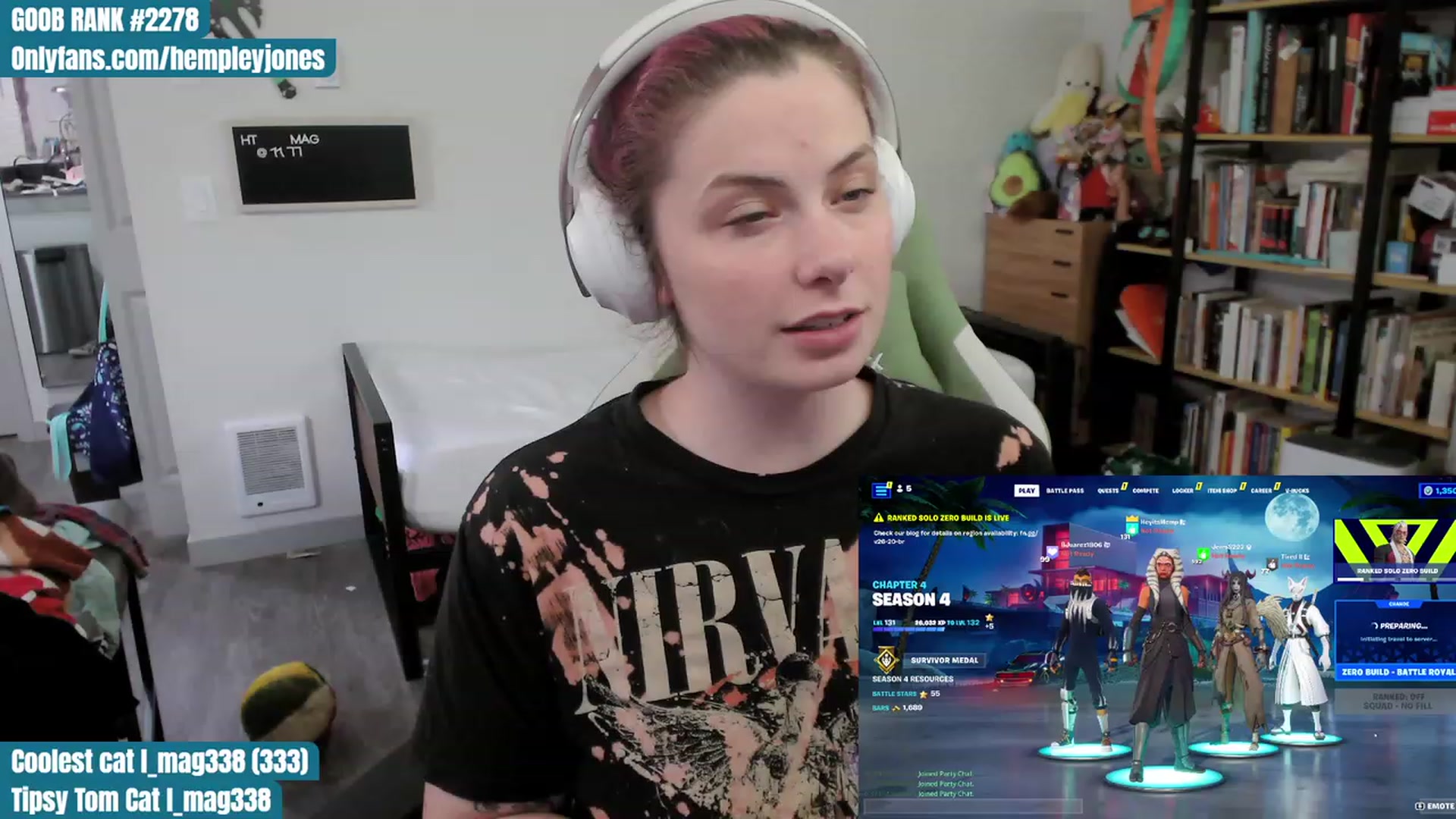 Gallery image thumbnail from Hempleyjones's myfreecams stream on, 10/06/2023, 03:07 image 17 of 20