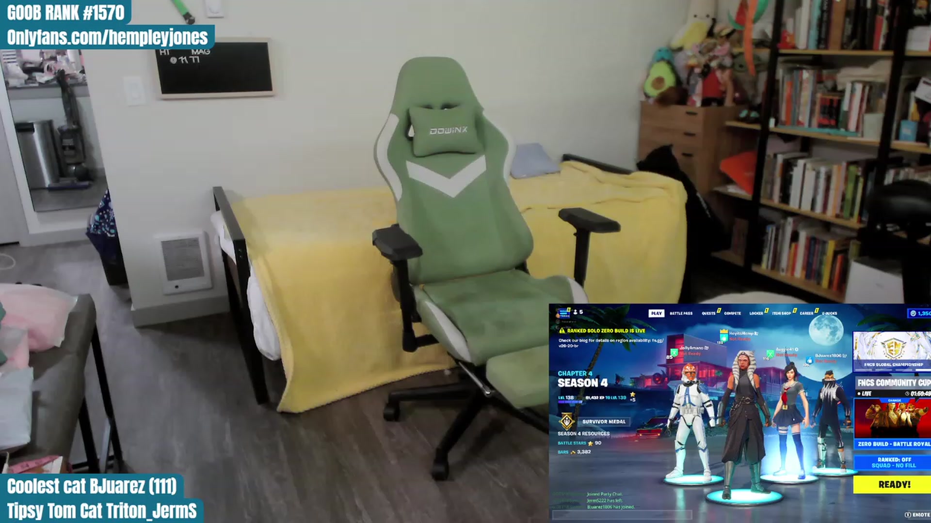Gallery image thumbnail from Hempleyjones's myfreecams stream on, 10/08/2023, 02:24 image 1 of 20