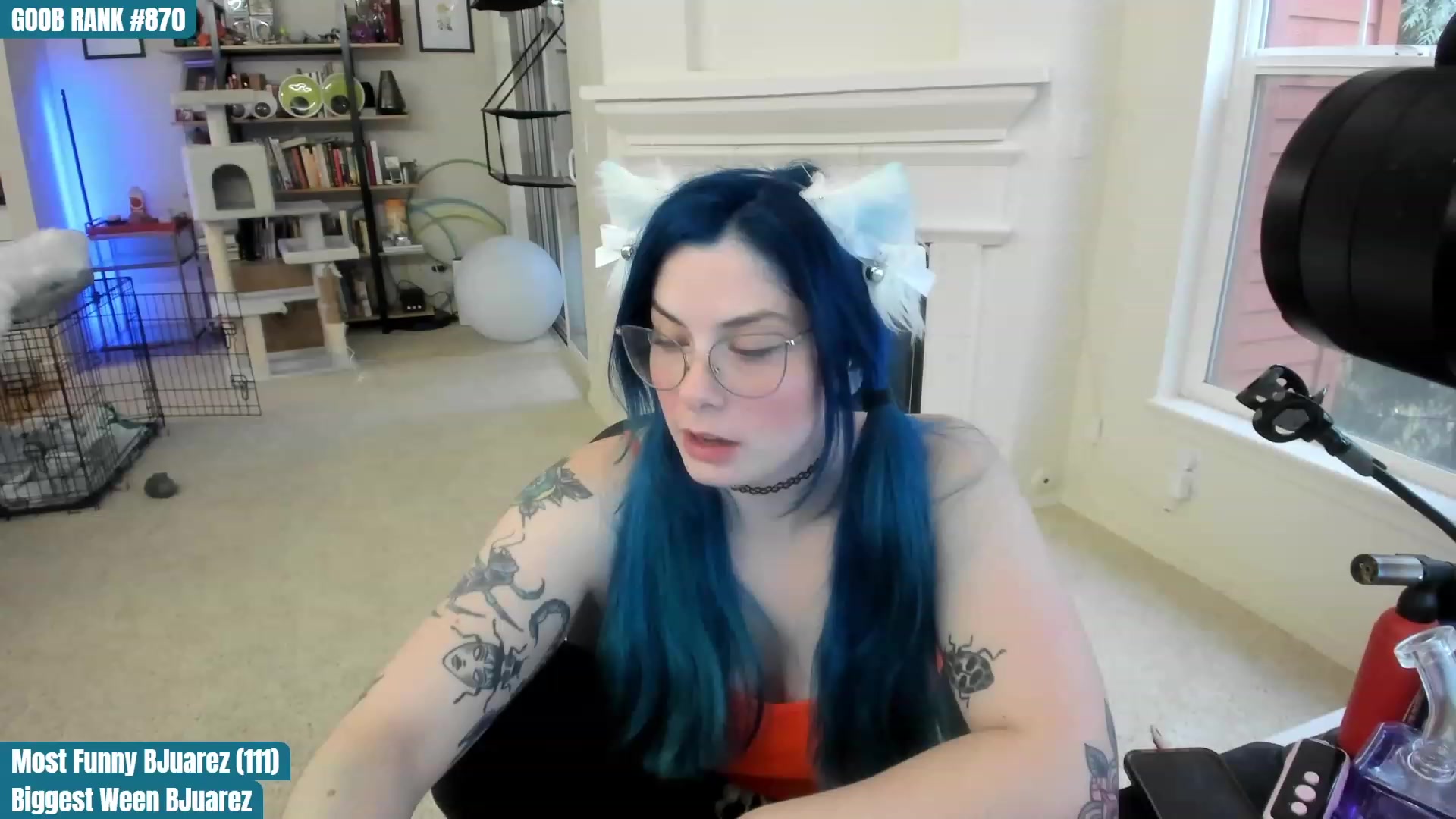 Gallery image thumbnail from Hemppopotamus's myfreecams stream on, 04/01/2023, 01:24 image 3 of 20