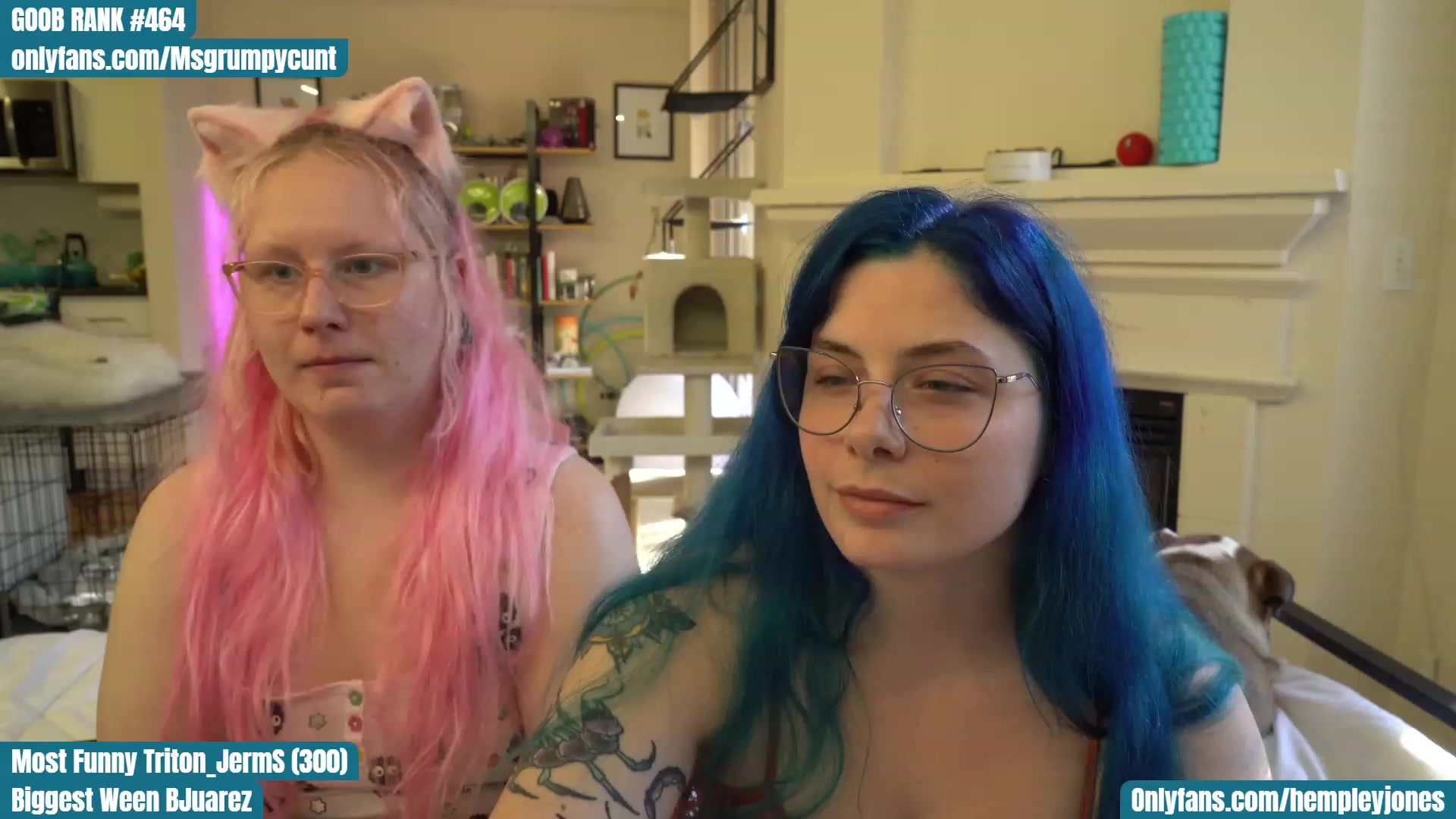 Gallery image thumbnail from Hemppopotamus's myfreecams stream on, 04/04/2023, 24:45 image 12 of 20