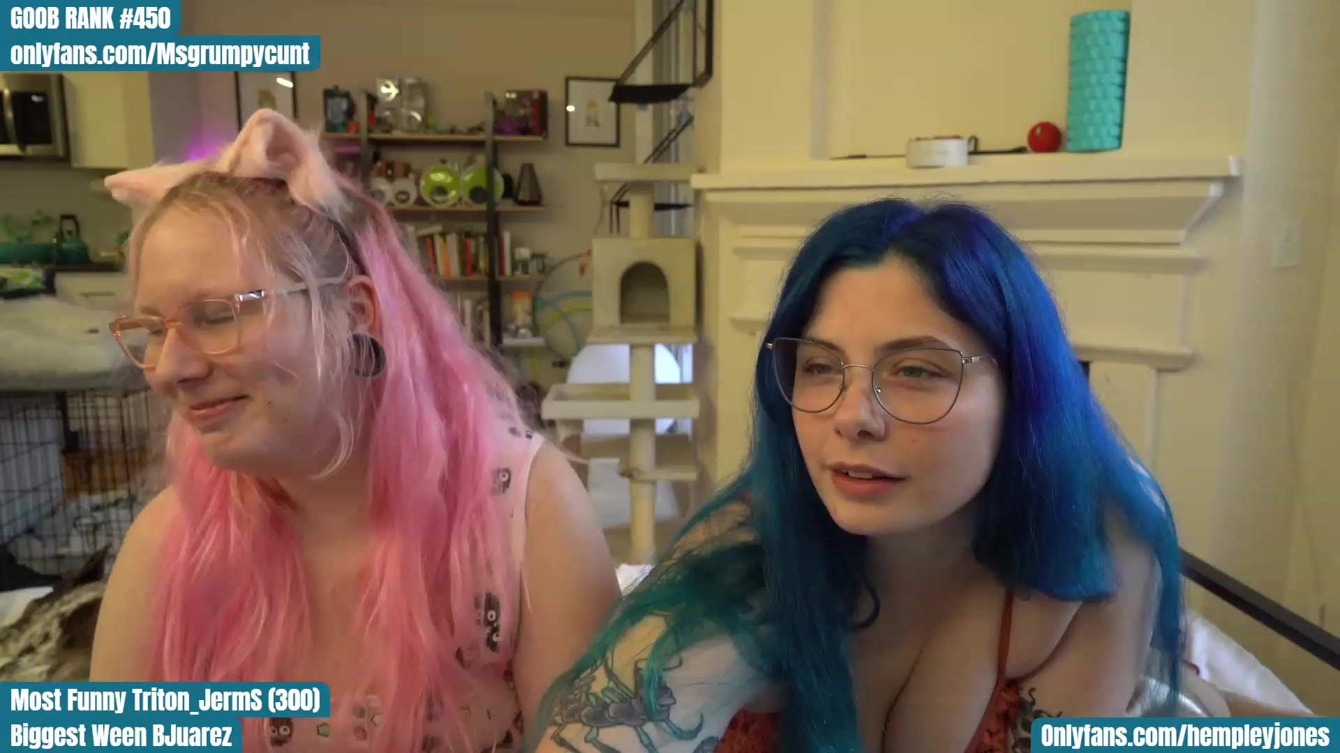 Gallery image thumbnail from Hemppopotamus's myfreecams stream on, 04/04/2023, 24:45 image 17 of 20
