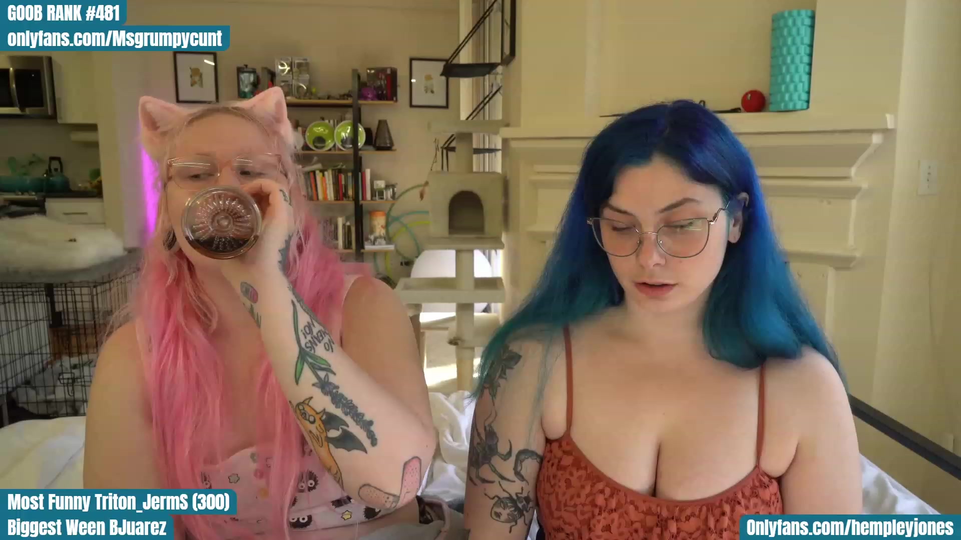 Gallery image thumbnail from Hemppopotamus's myfreecams stream on, 04/04/2023, 24:45 image 5 of 20