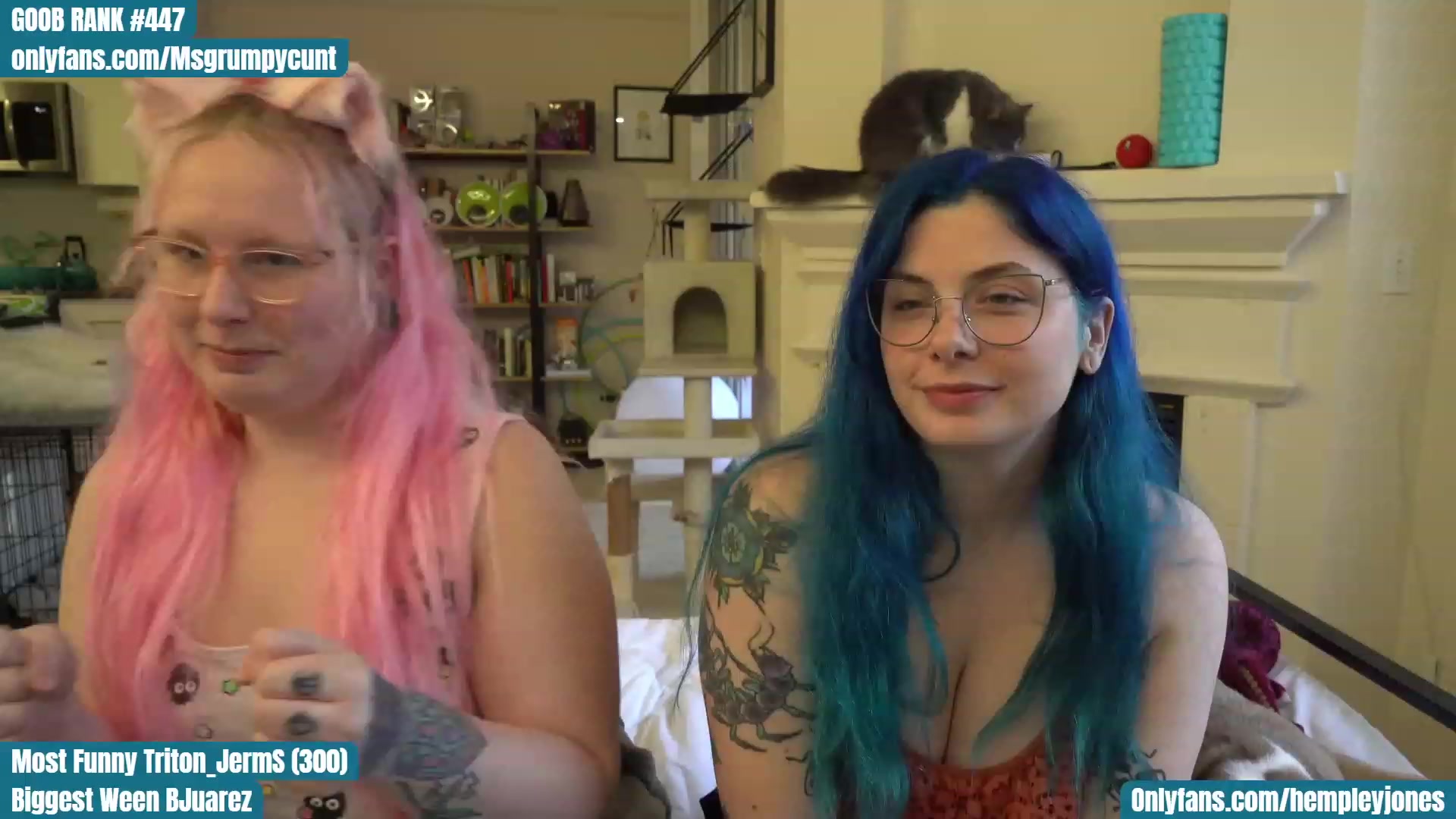 Gallery image thumbnail from Hemppopotamus's myfreecams stream on, 04/04/2023, 24:45 image 18 of 20