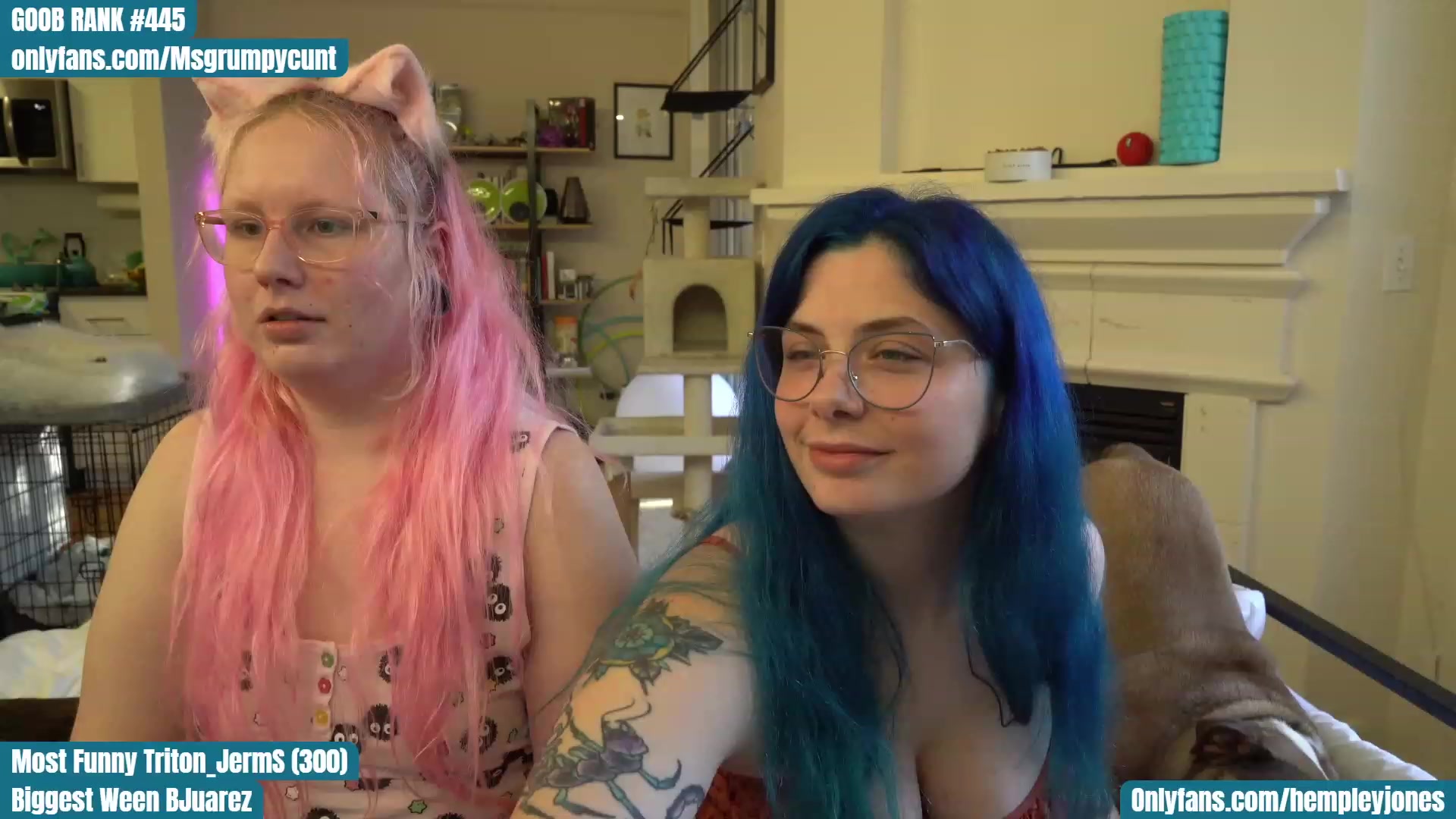 Gallery image thumbnail from Hemppopotamus's myfreecams stream on, 04/04/2023, 01:59 image 6 of 20