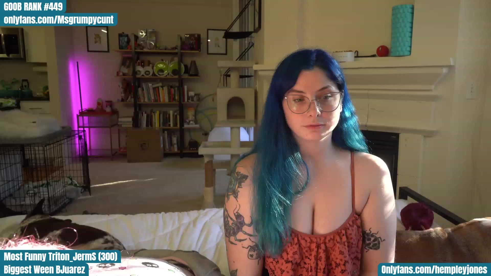Gallery image thumbnail from Hemppopotamus's myfreecams stream on, 04/04/2023, 01:59 image 3 of 20