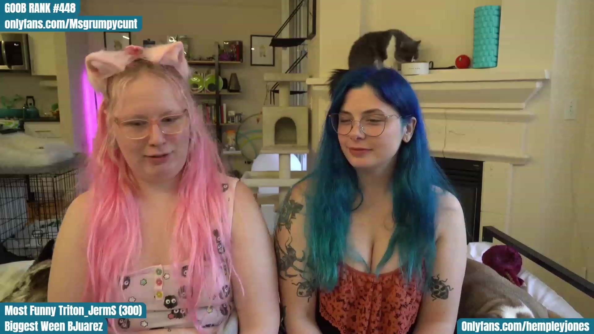 Gallery image thumbnail from Hemppopotamus's myfreecams stream on, 04/04/2023, 01:59 image 1 of 20
