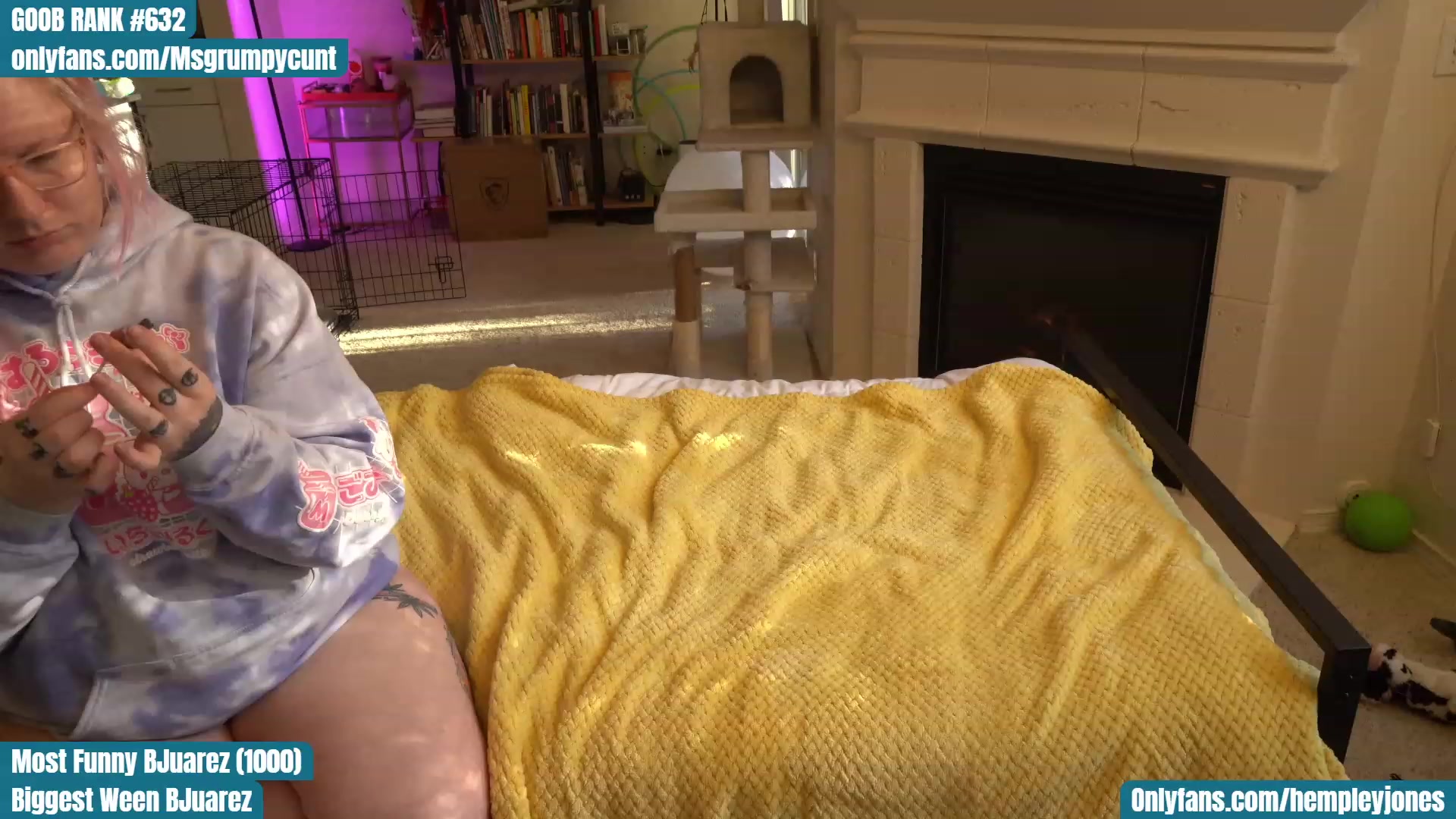 Gallery image thumbnail from Hemppopotamus's myfreecams stream on, 04/12/2023, 02:42 image 9 of 20