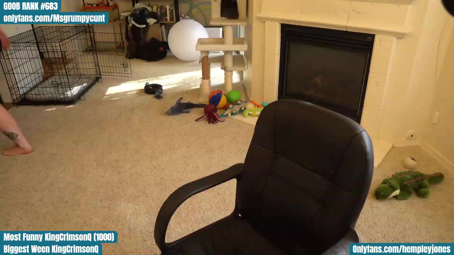 Gallery image thumbnail from Hemppopotamus's myfreecams stream on, 04/15/2023, 24:41 image 6 of 20