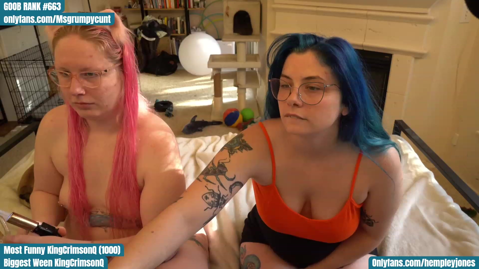 Gallery image thumbnail from Hemppopotamus's myfreecams stream on, 04/15/2023, 24:41 image 18 of 20