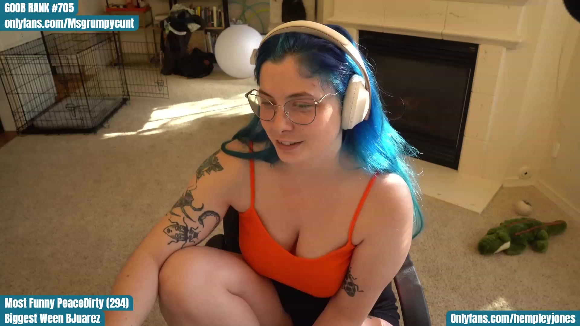 Gallery image thumbnail from Hemppopotamus's myfreecams stream on, 04/15/2023, 24:41 image 2 of 20