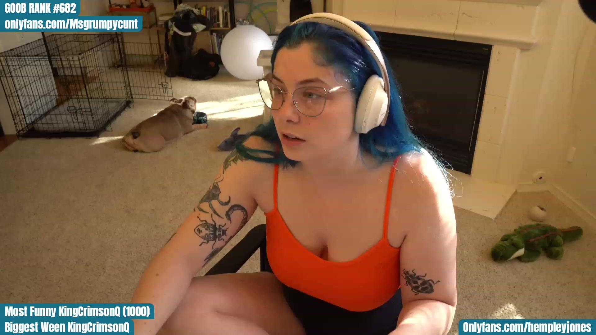 Gallery image thumbnail from Hemppopotamus's myfreecams stream on, 04/15/2023, 24:41 image 3 of 20
