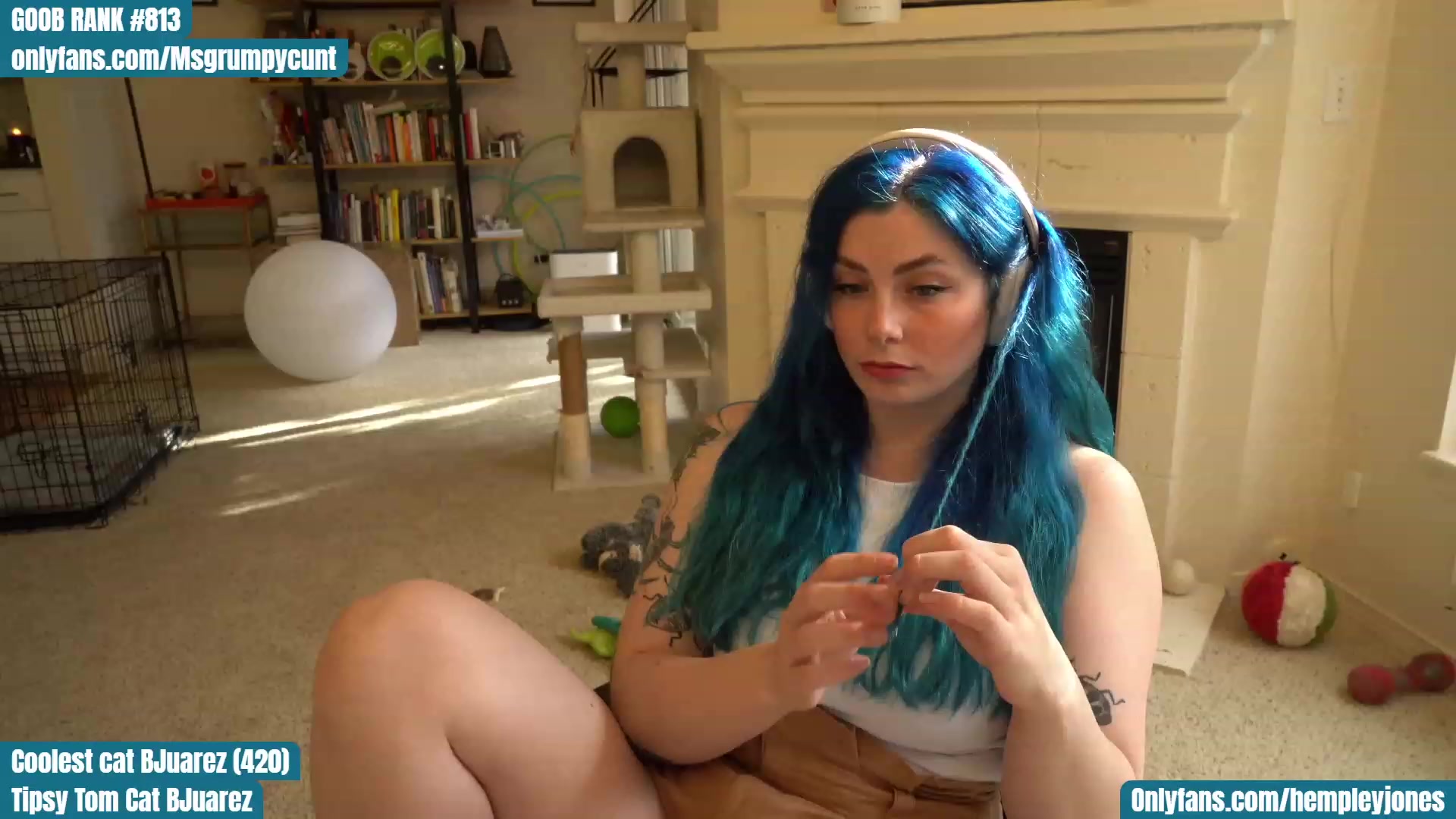 Gallery image thumbnail from Hemppopotamus's myfreecams stream on, 04/20/2023, 24:25 image 2 of 20
