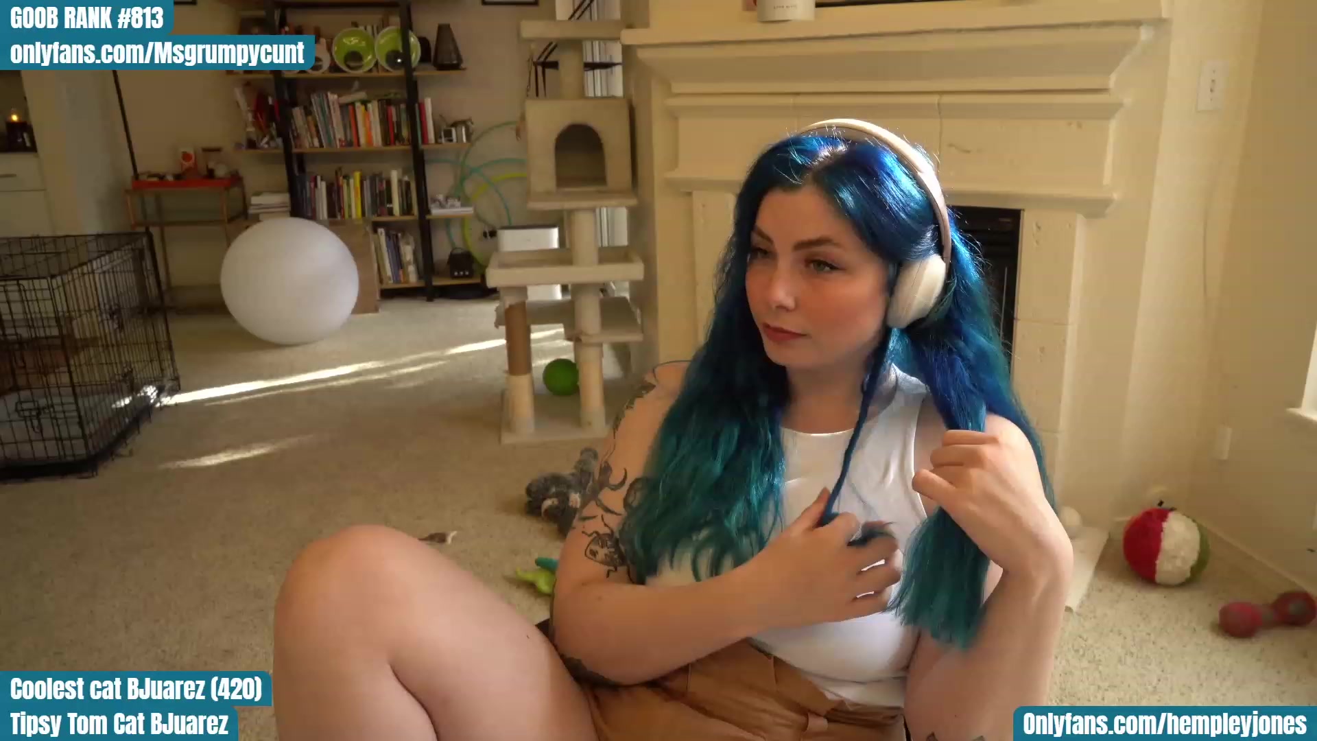 Gallery image thumbnail from Hemppopotamus's myfreecams stream on, 04/20/2023, 24:25 image 3 of 20
