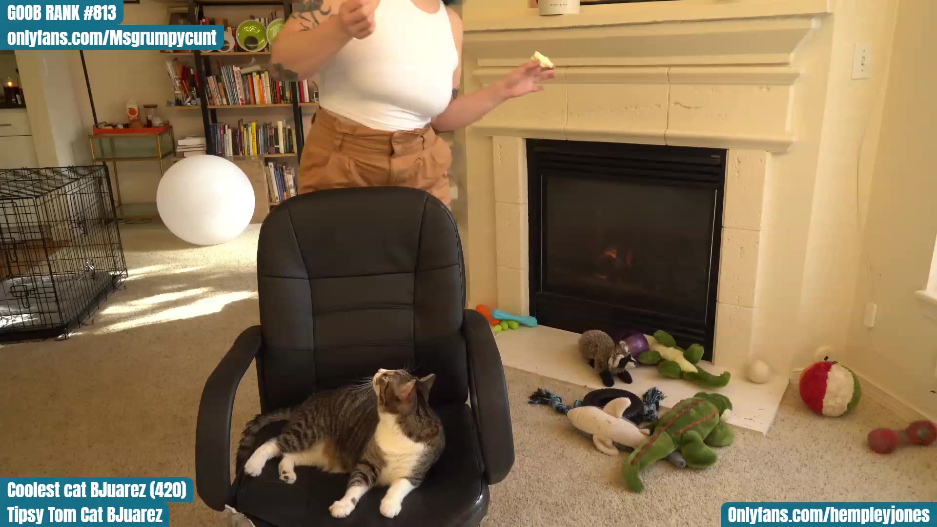 Gallery image thumbnail from Hemppopotamus's myfreecams stream on, 04/20/2023, 24:25 image 19 of 20