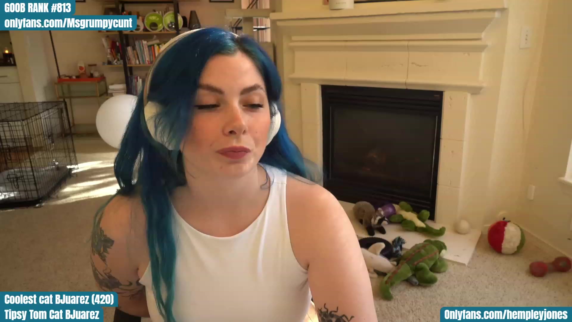Gallery image thumbnail from Hemppopotamus's myfreecams stream on, 04/20/2023, 24:25 image 20 of 20