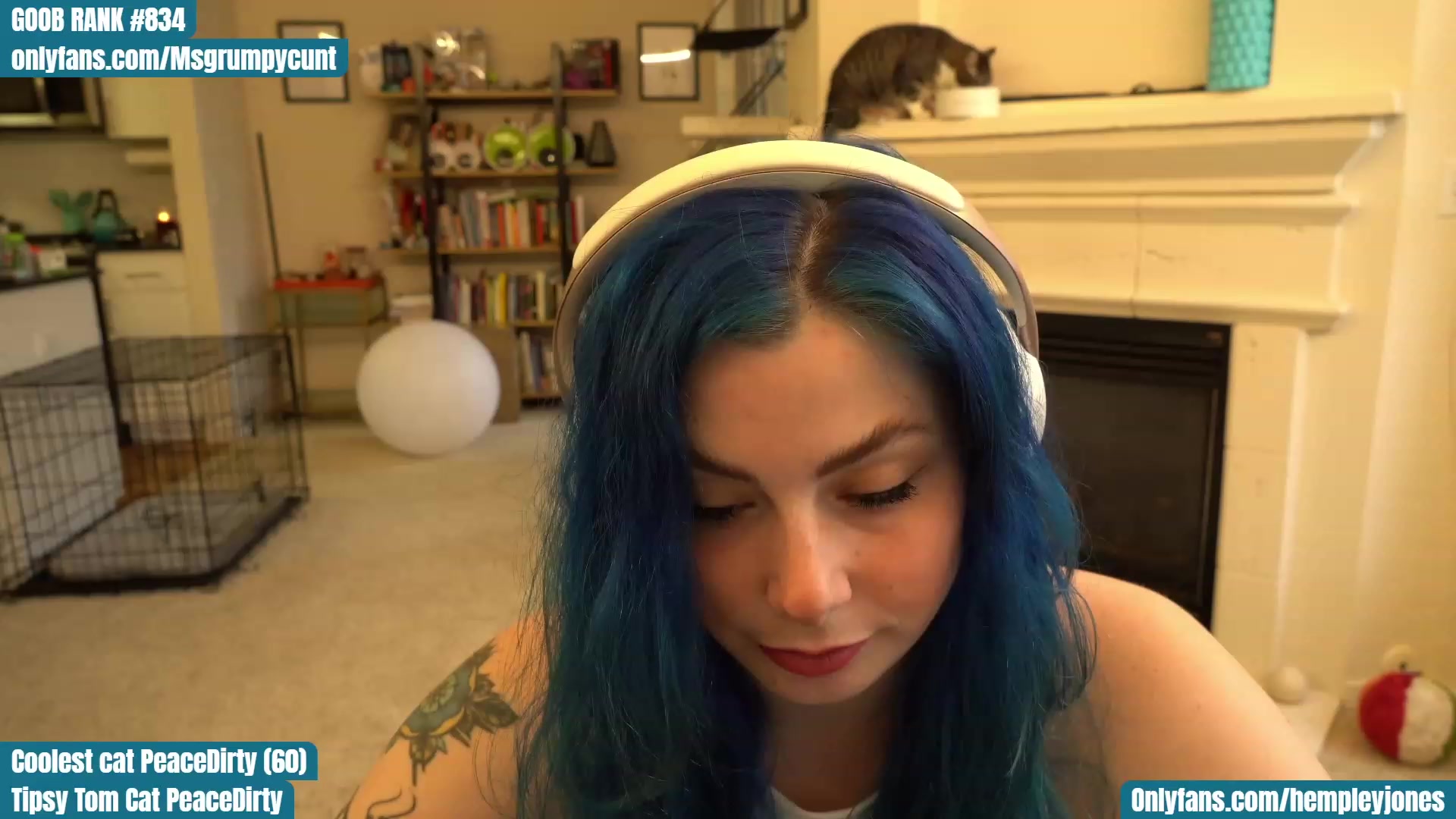 Gallery image thumbnail from Hemppopotamus's myfreecams stream on, 04/20/2023, 01:51 image 2 of 20