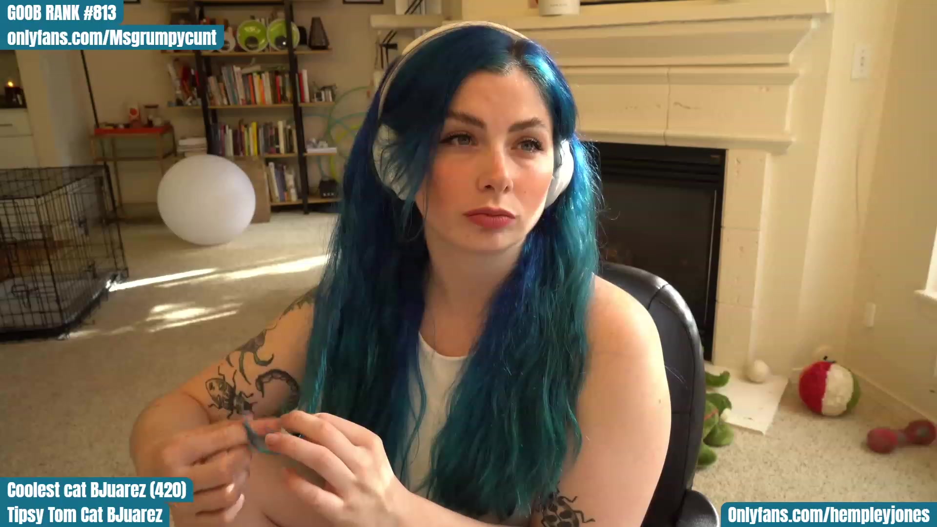 Gallery image thumbnail from Hemppopotamus's myfreecams stream on, 04/20/2023, 01:51 image 10 of 20