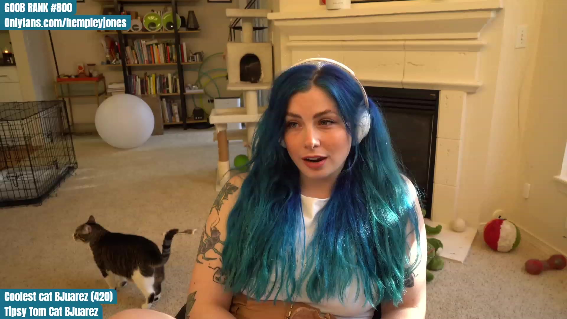 Gallery image thumbnail from Hemppopotamus's myfreecams stream on, 04/20/2023, 01:51 image 16 of 20
