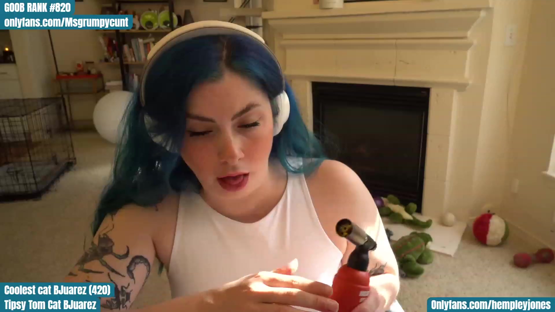 Gallery image thumbnail from Hemppopotamus's myfreecams stream on, 04/20/2023, 01:51 image 8 of 20