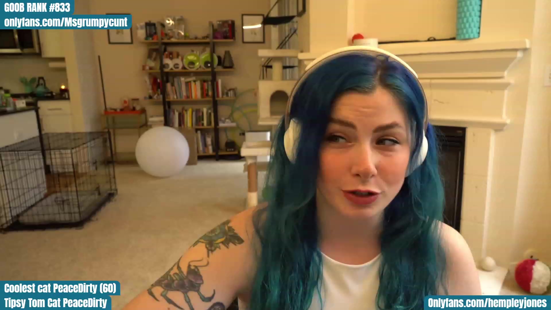 Gallery image thumbnail from Hemppopotamus's myfreecams stream on, 04/20/2023, 01:51 image 1 of 20