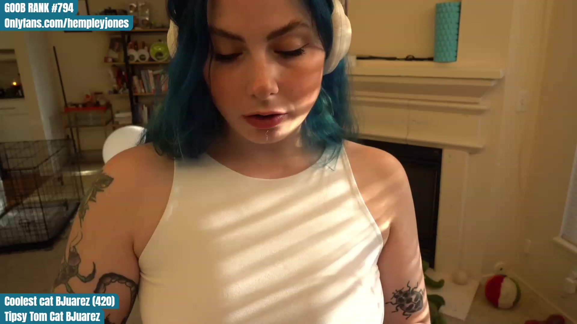 Gallery image thumbnail from Hemppopotamus's myfreecams stream on, 04/20/2023, 01:51 image 20 of 20