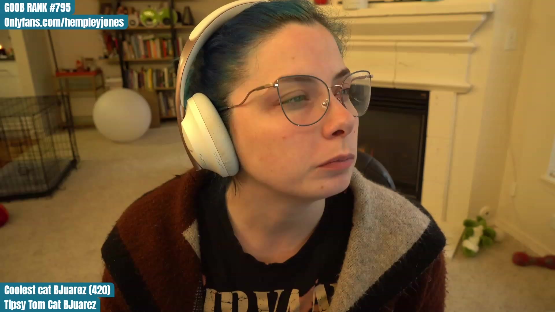 Gallery image thumbnail from Hemppopotamus's myfreecams stream on, 04/21/2023, 24:58 image 6 of 20