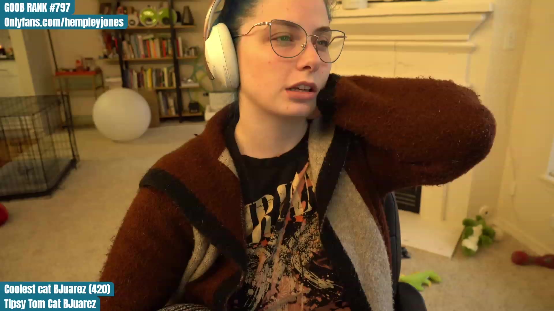 Gallery image thumbnail from Hemppopotamus's myfreecams stream on, 04/21/2023, 24:58 image 4 of 20