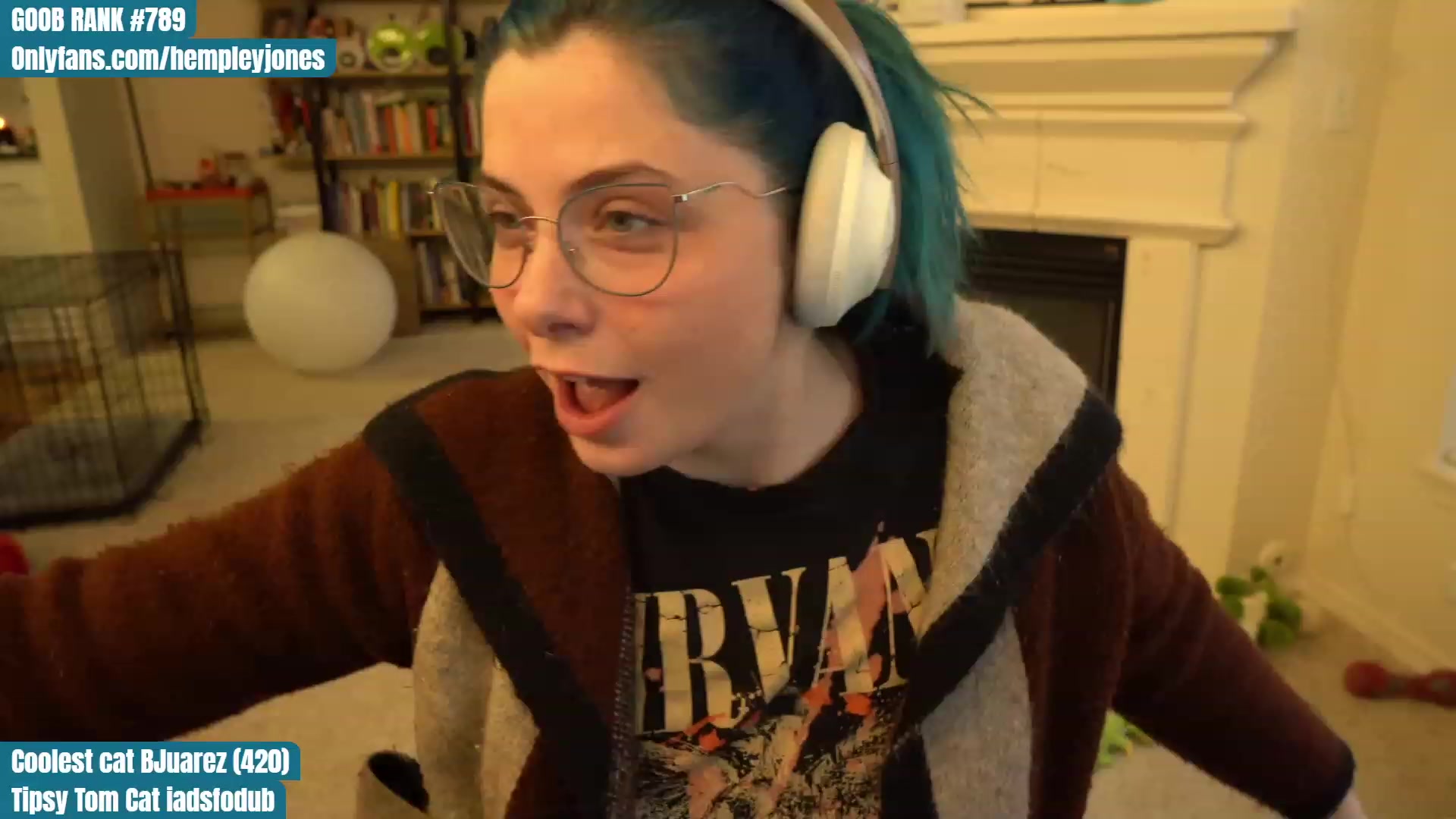 Gallery image thumbnail from Hemppopotamus's myfreecams stream on, 04/21/2023, 24:58 image 9 of 20