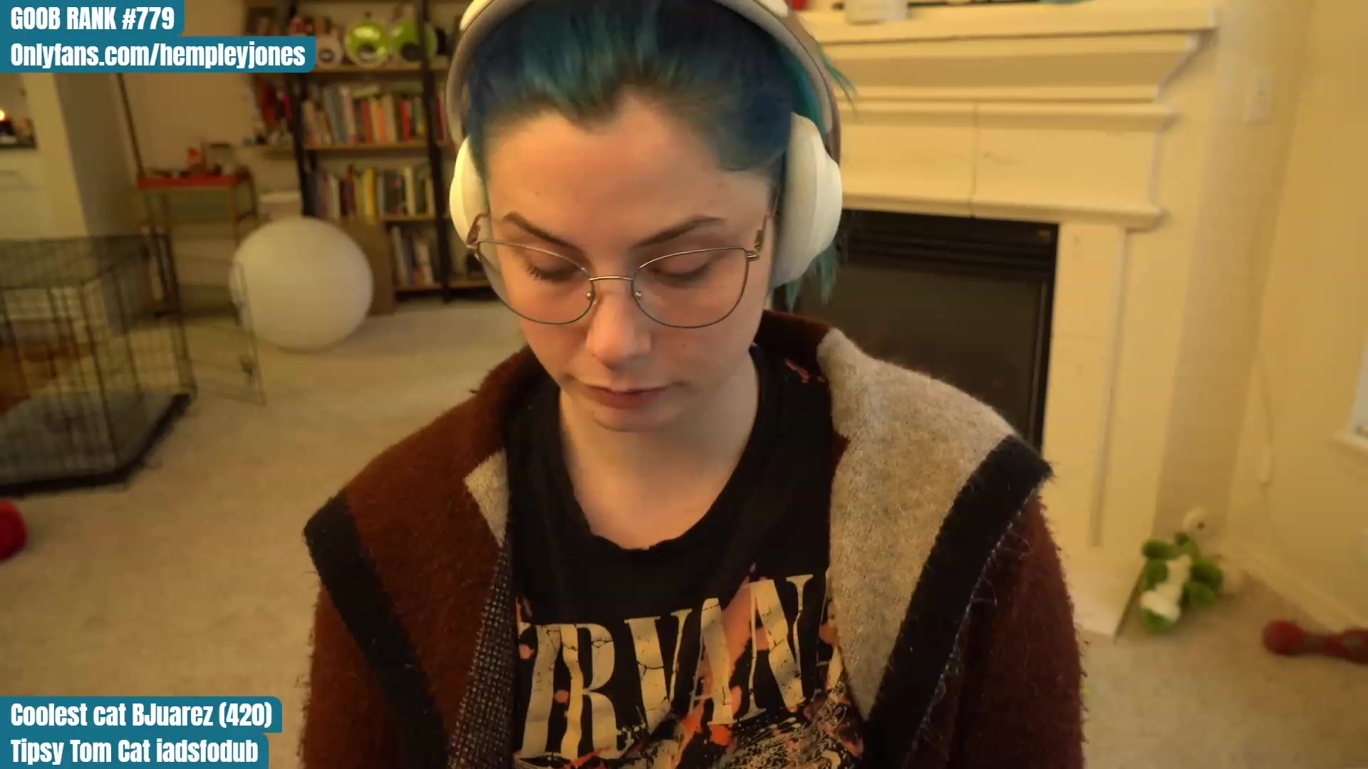 Gallery image thumbnail from Hemppopotamus's myfreecams stream on, 04/21/2023, 24:58 image 13 of 20
