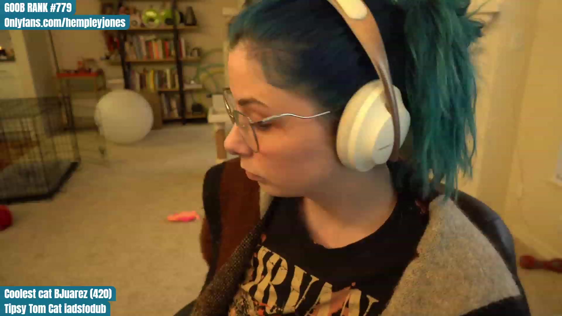 Gallery image thumbnail from Hemppopotamus's myfreecams stream on, 04/21/2023, 24:58 image 18 of 20