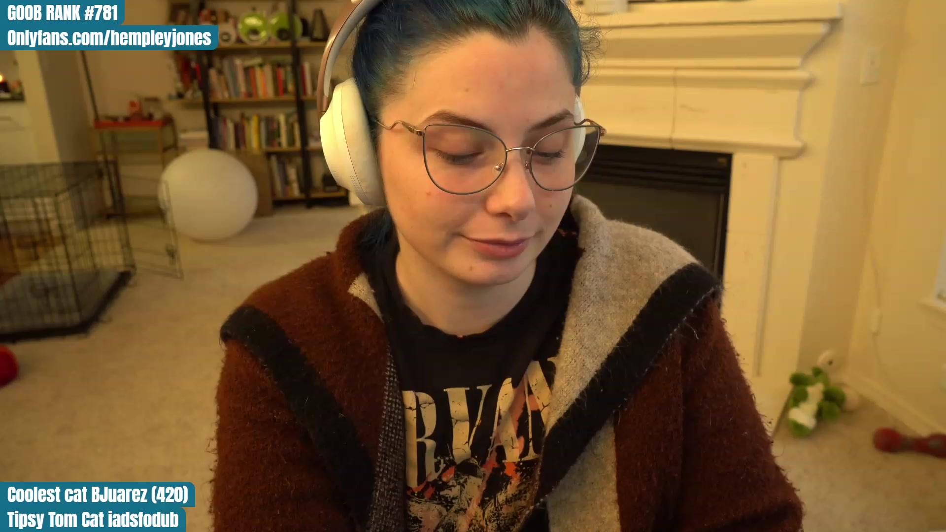 Gallery image thumbnail from Hemppopotamus's myfreecams stream on, 04/21/2023, 24:58 image 11 of 20