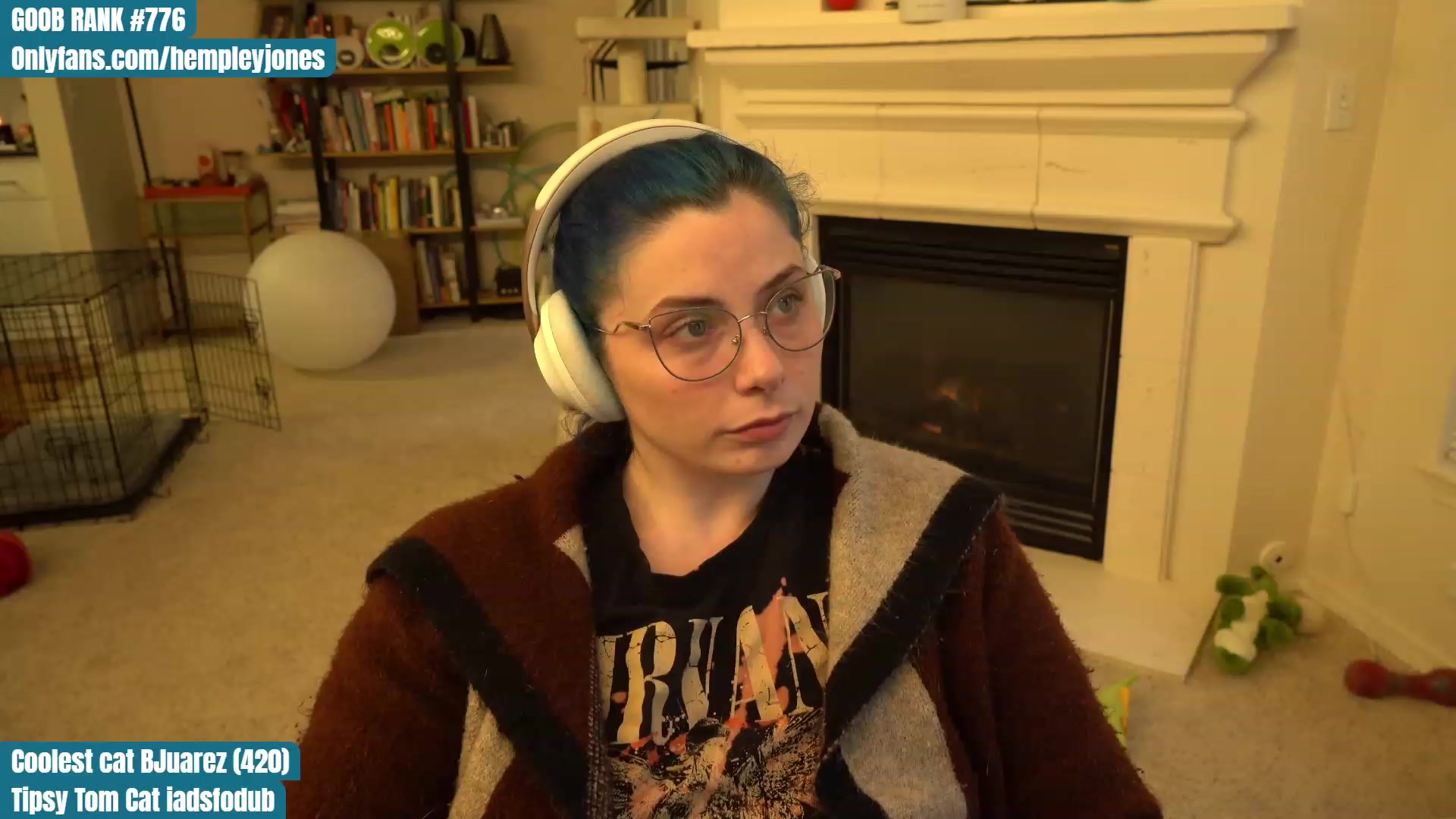 Gallery image thumbnail from Hemppopotamus's myfreecams stream on, 04/21/2023, 02:21 image 1 of 20