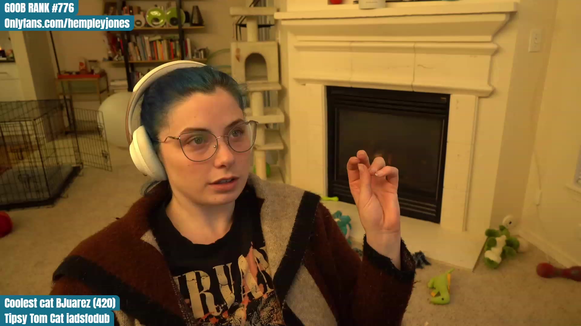 Gallery image thumbnail from Hemppopotamus's myfreecams stream on, 04/21/2023, 02:21 image 2 of 20