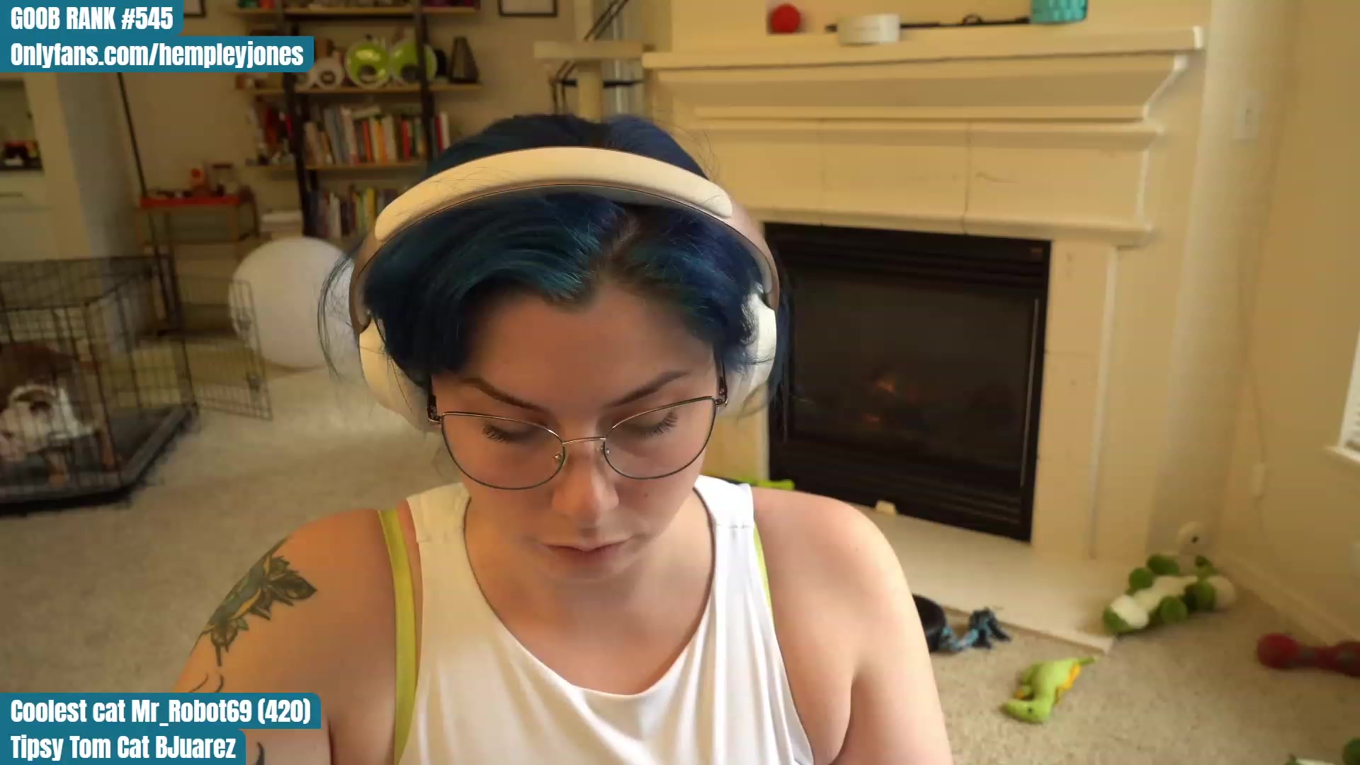 Gallery image thumbnail from Hemppopotamus's myfreecams stream on, 04/22/2023, 02:31 image 10 of 20