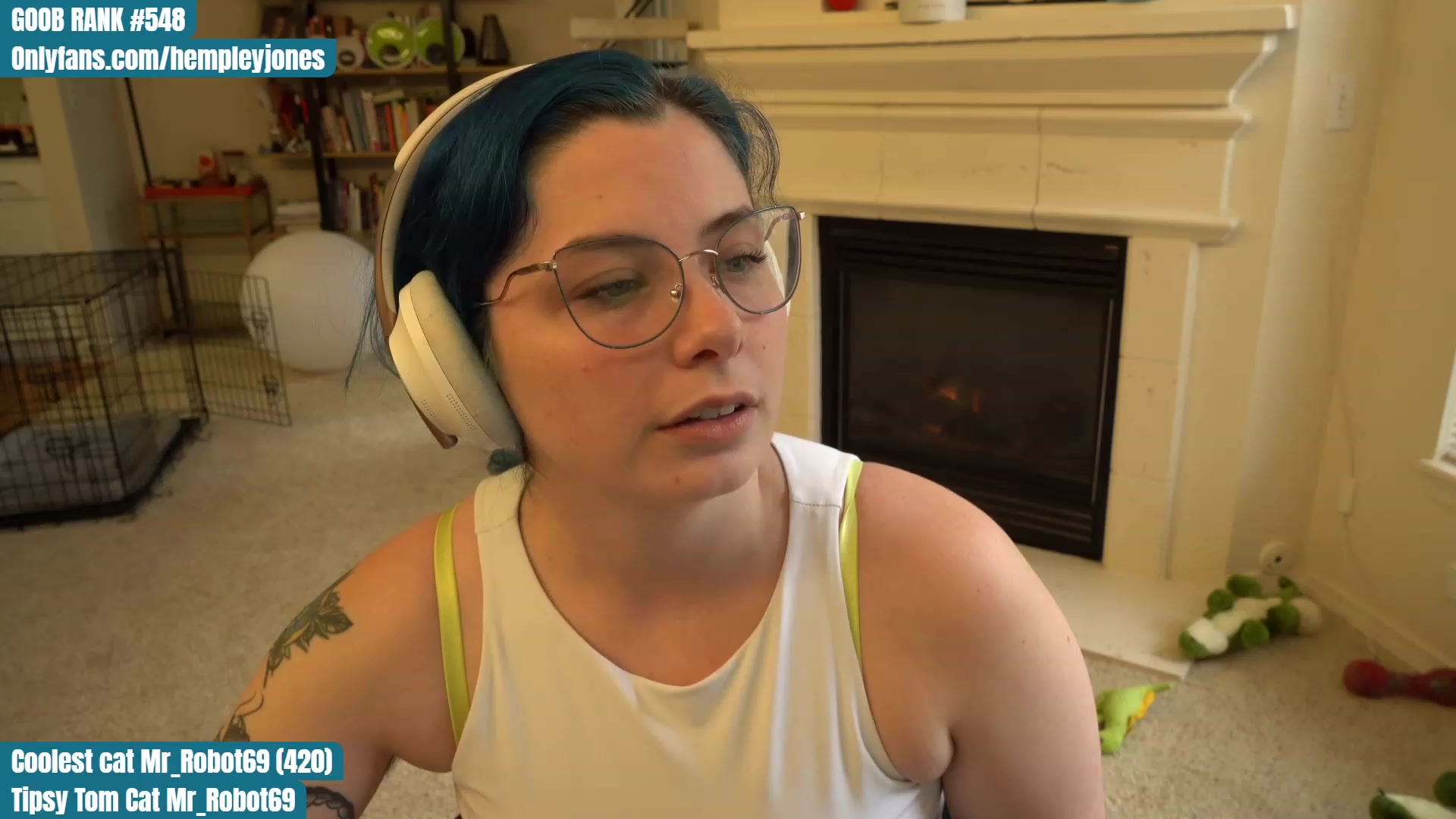 Gallery image thumbnail from Hemppopotamus's myfreecams stream on, 04/22/2023, 02:31 image 6 of 20