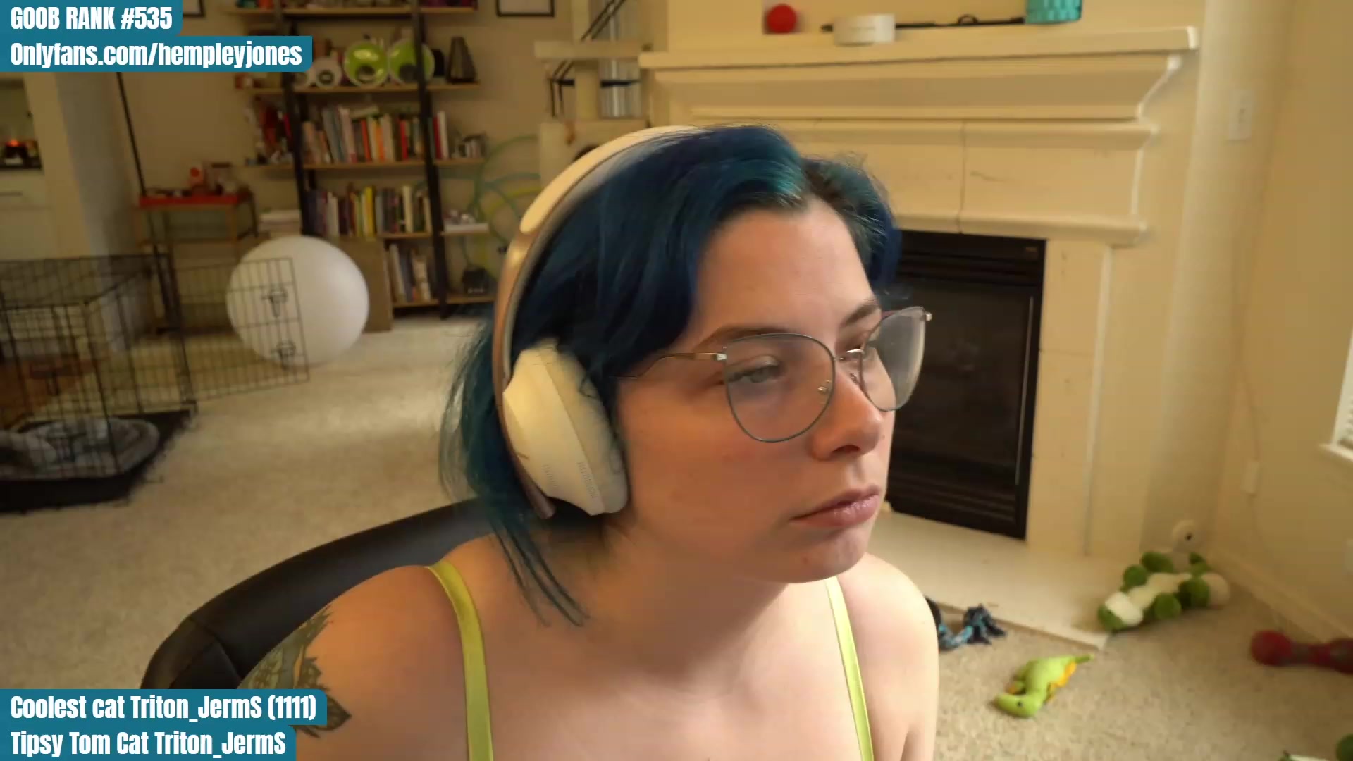 Gallery image thumbnail from Hemppopotamus's myfreecams stream on, 04/22/2023, 02:31 image 15 of 20