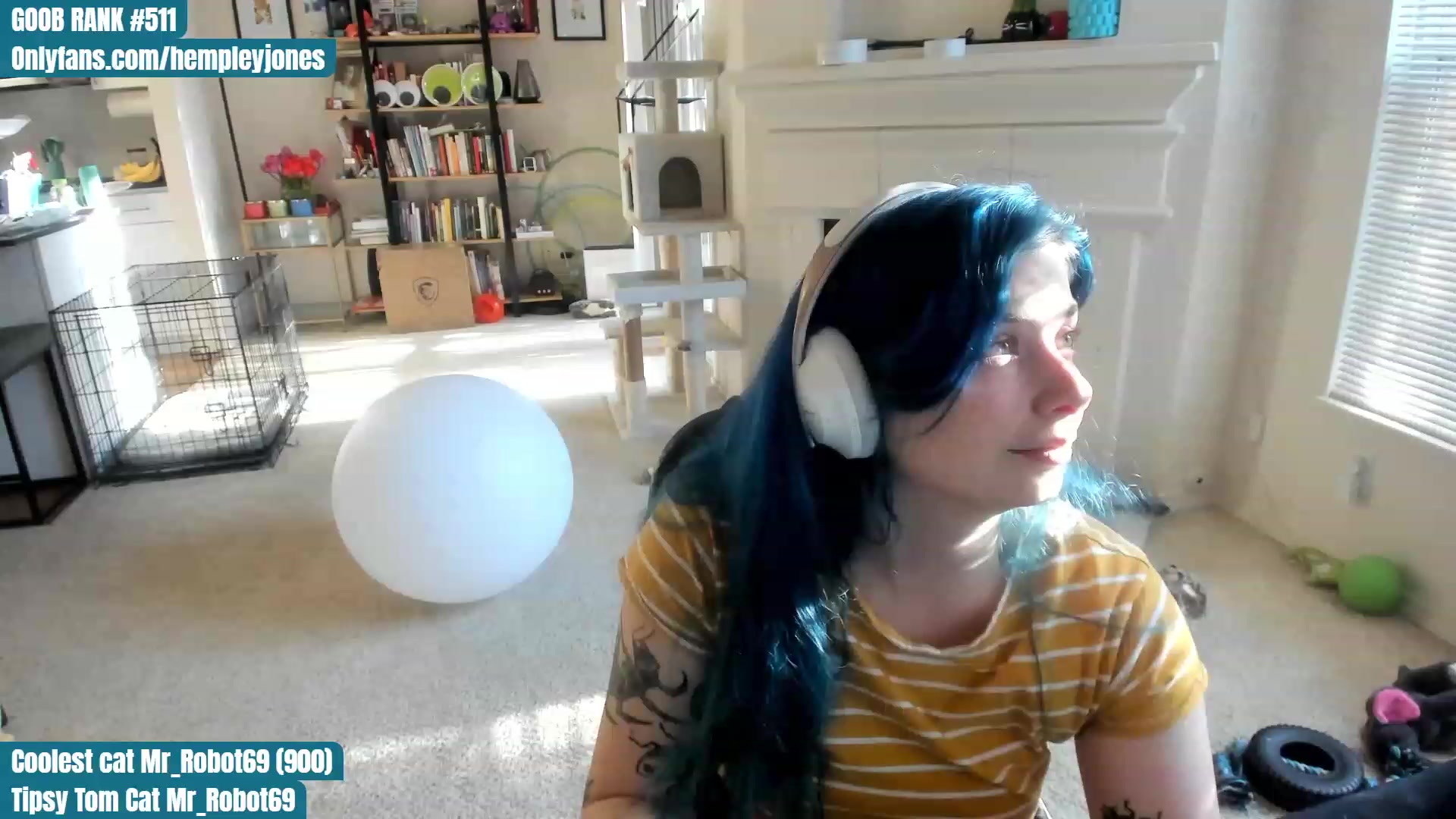 Gallery image thumbnail from Hemppopotamus's myfreecams stream on, 04/26/2023, 01:59 image 18 of 20