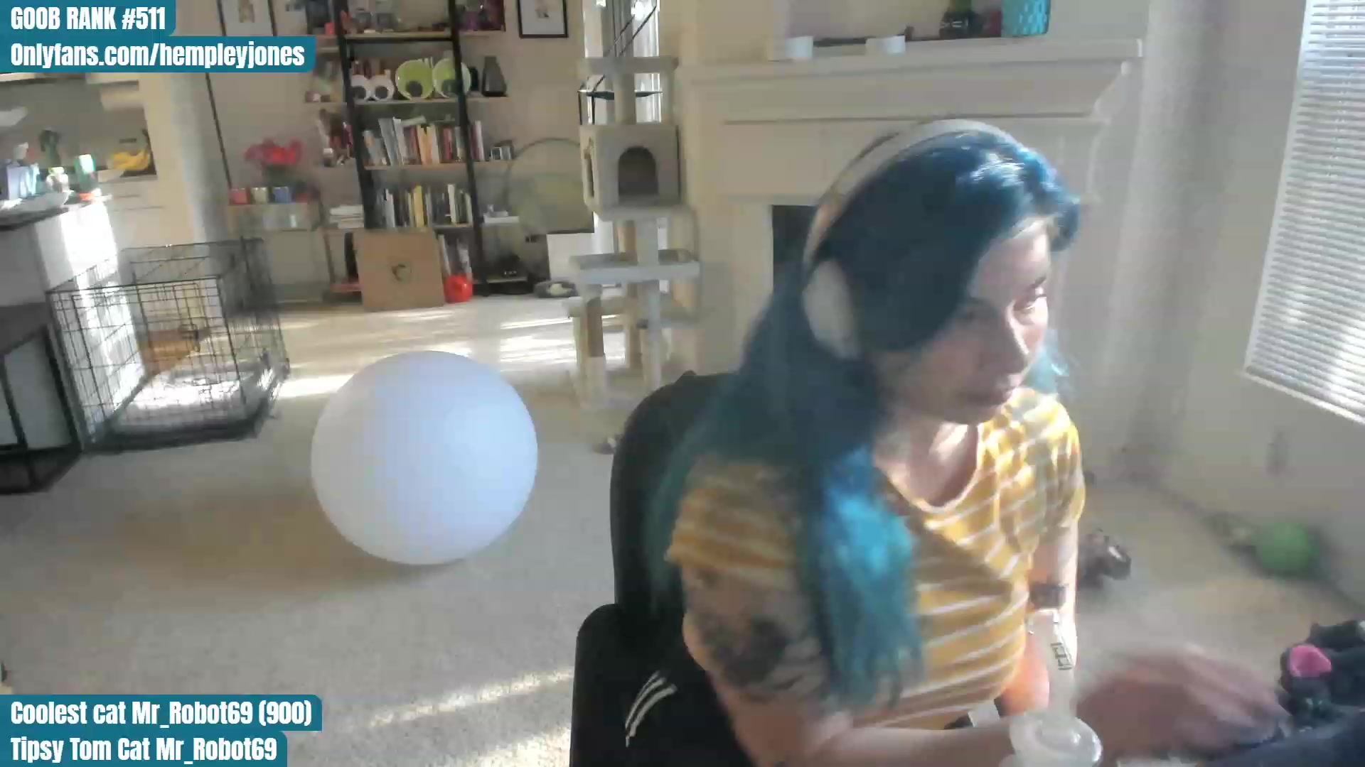 Gallery image thumbnail from Hemppopotamus's myfreecams stream on, 04/26/2023, 01:59 image 16 of 20