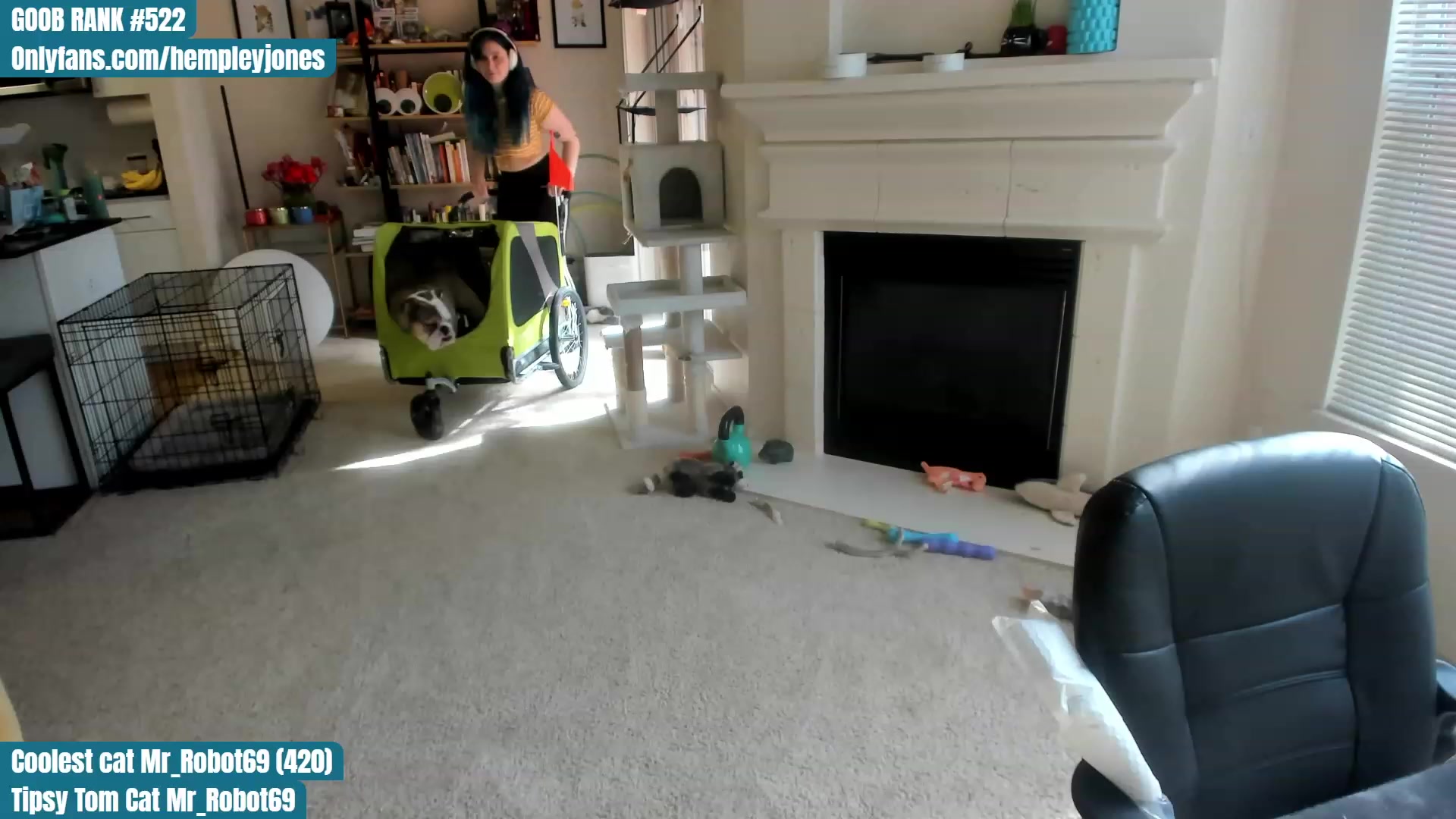 Gallery image thumbnail from Hemppopotamus's myfreecams stream on, 04/26/2023, 01:59 image 3 of 20