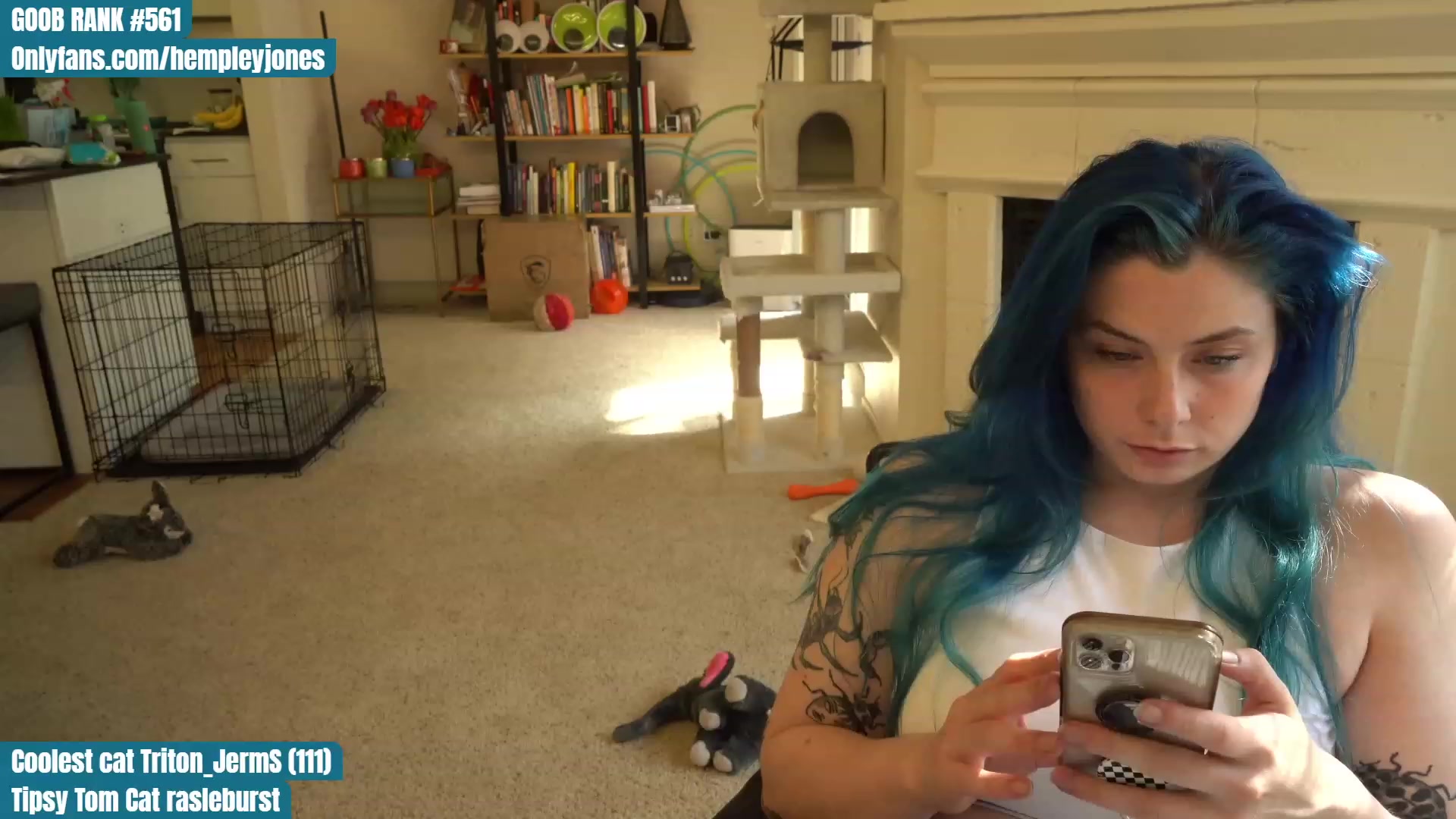 Gallery image thumbnail from Hemppopotamus's myfreecams stream on, 04/28/2023, 24:01 image 5 of 20