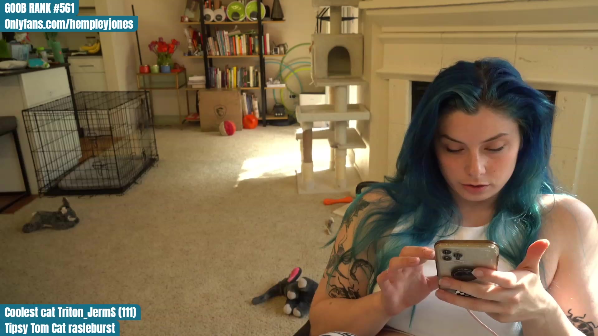 Gallery image thumbnail from Hemppopotamus's myfreecams stream on, 04/28/2023, 24:01 image 7 of 20