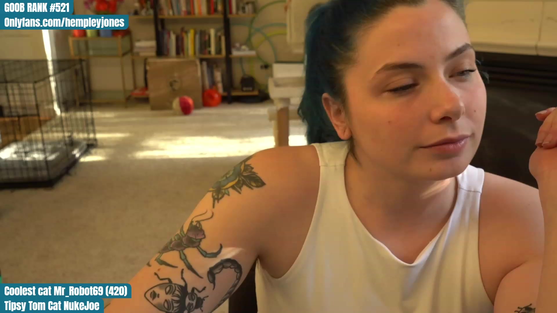 Gallery image thumbnail from Hemppopotamus's myfreecams stream on, 04/28/2023, 02:11 image 16 of 20